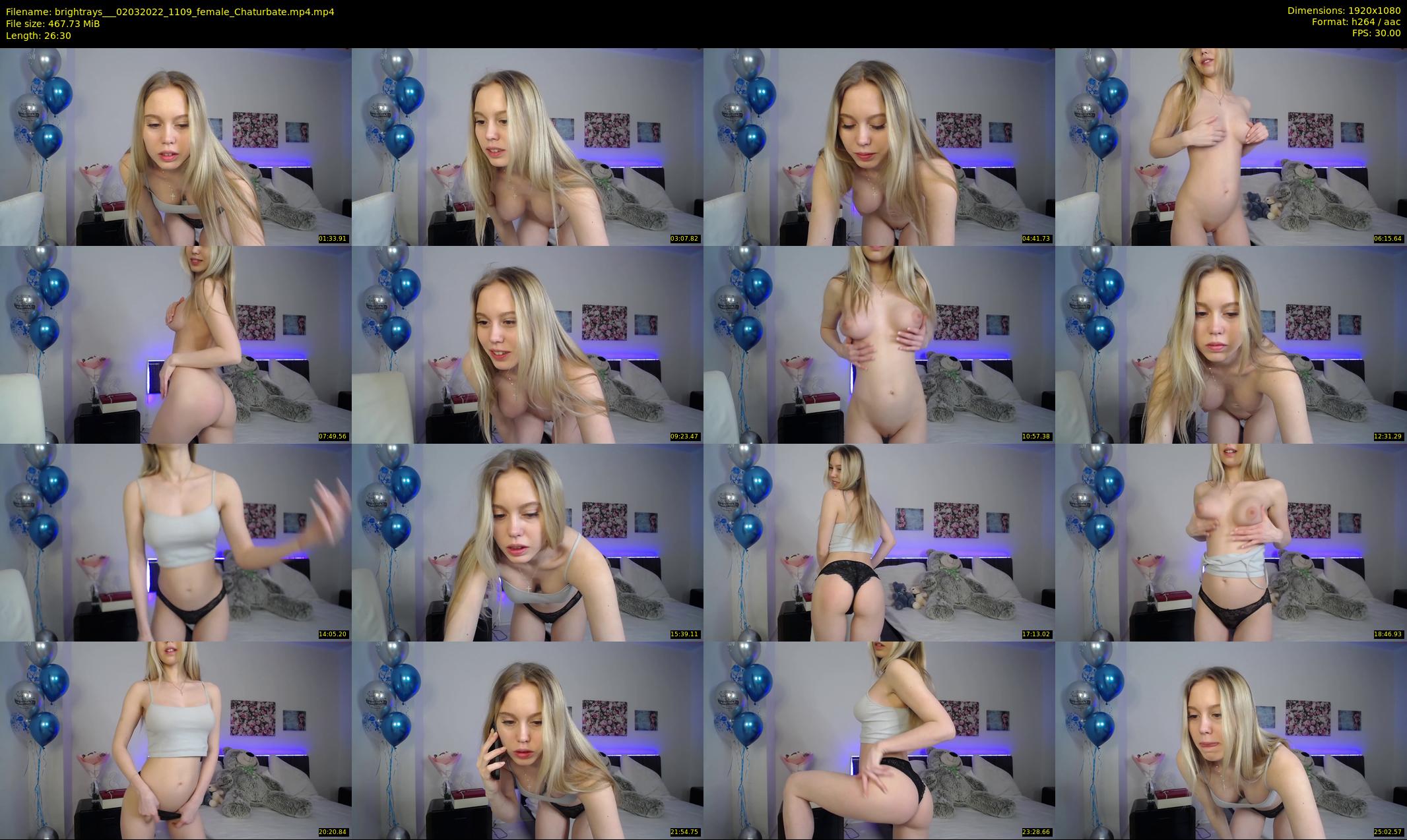 brightrays__ — 27 minute Chaturbate female cam show recording, 1080p, Mar 2, 2022