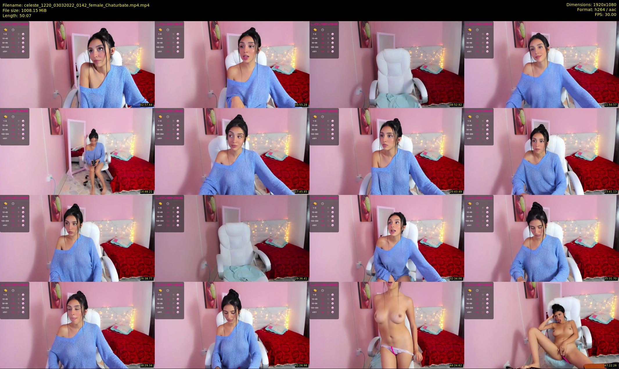 celeste_1220 — 51 minute Chaturbate female cam show recording, 1080p, Mar 3, 2022