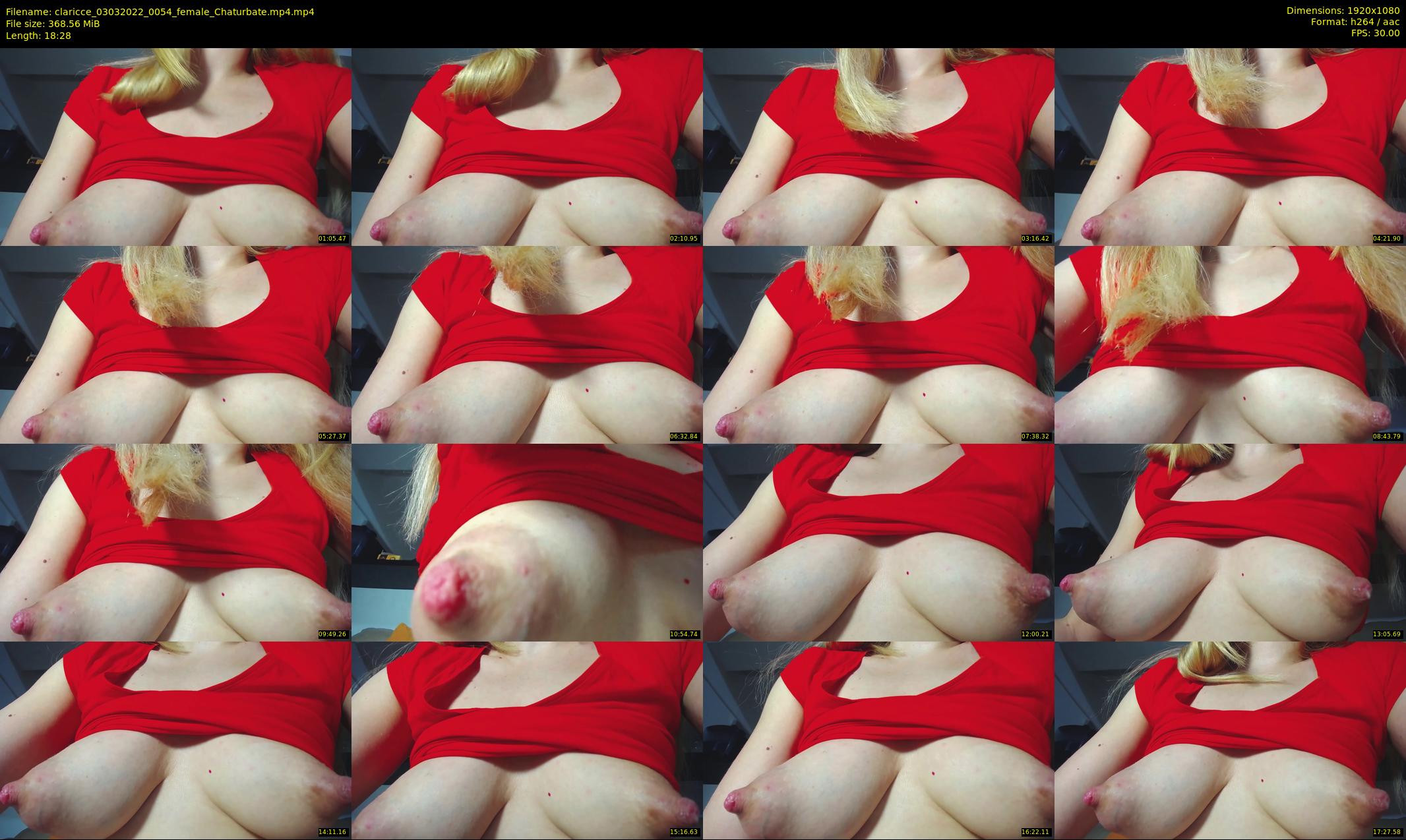 claricce — 19 minute Chaturbate female cam show recording, 1080p, Mar 3, 2022