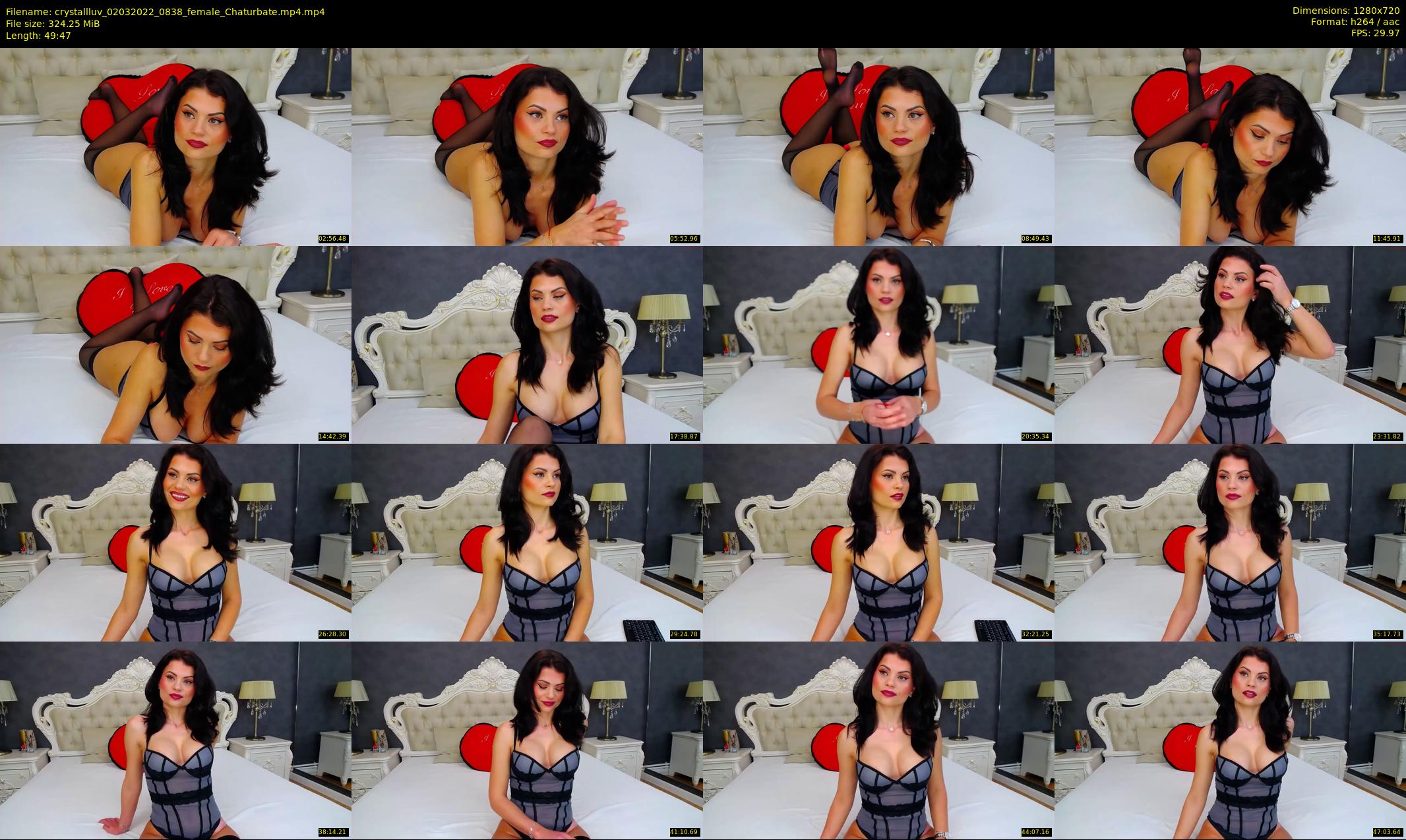 crystallluv — 50 minute Chaturbate female cam show recording, 720p, Mar 2, 2022