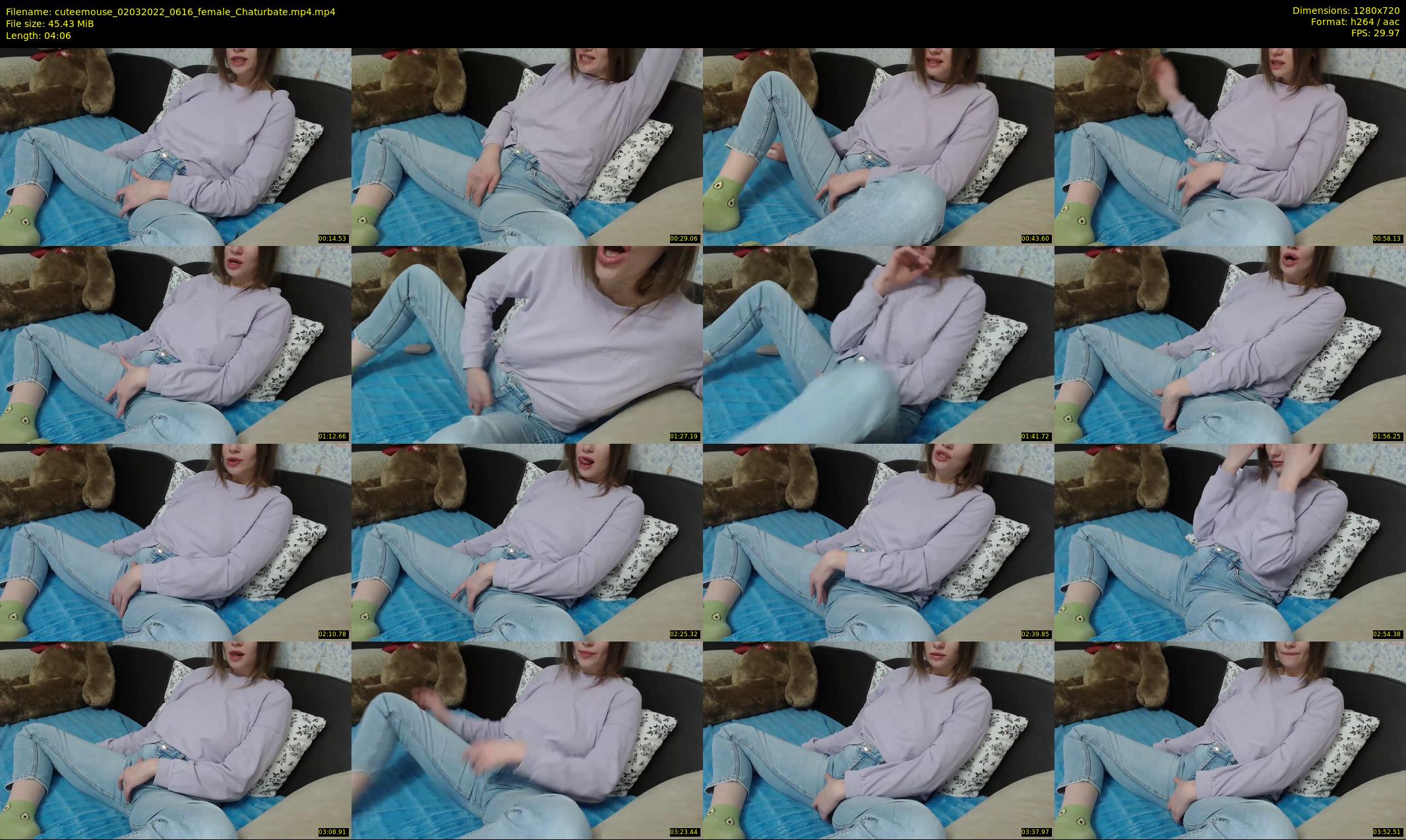cuteemouse — 5 minute Chaturbate female cam show recording, 720p, Mar 2, 2022