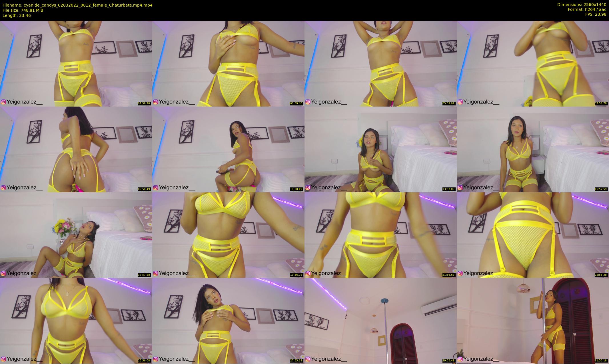 cyanide_candys — 34 minute Chaturbate female cam show recording, 1080p, Mar 2, 2022
