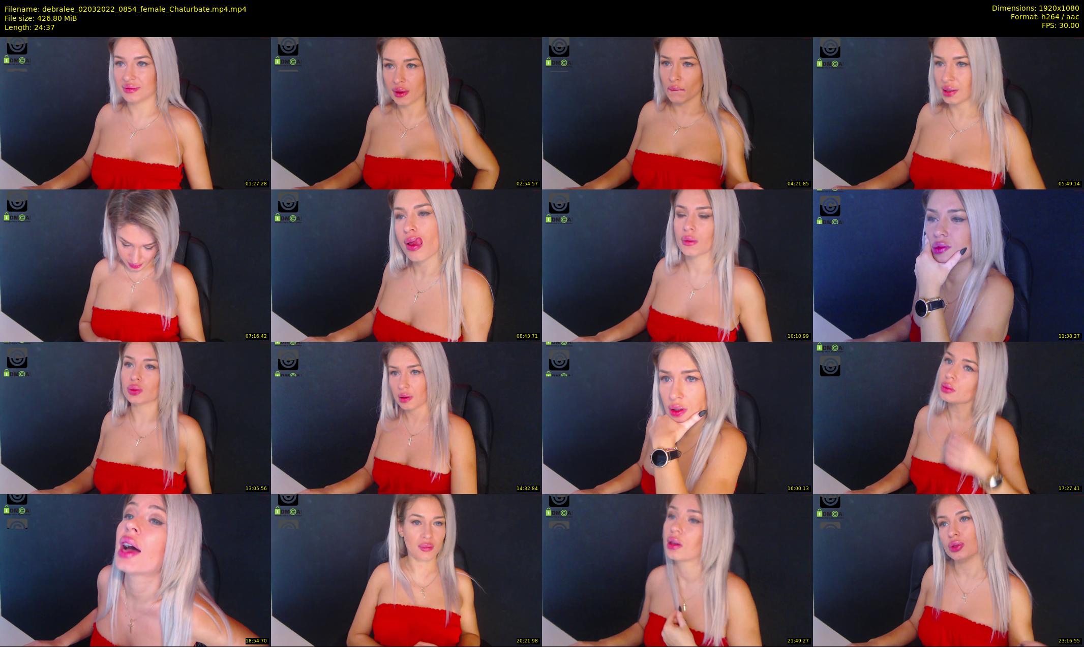 debralee — 25 minute Chaturbate female cam show recording, 1080p, Mar 2, 2022