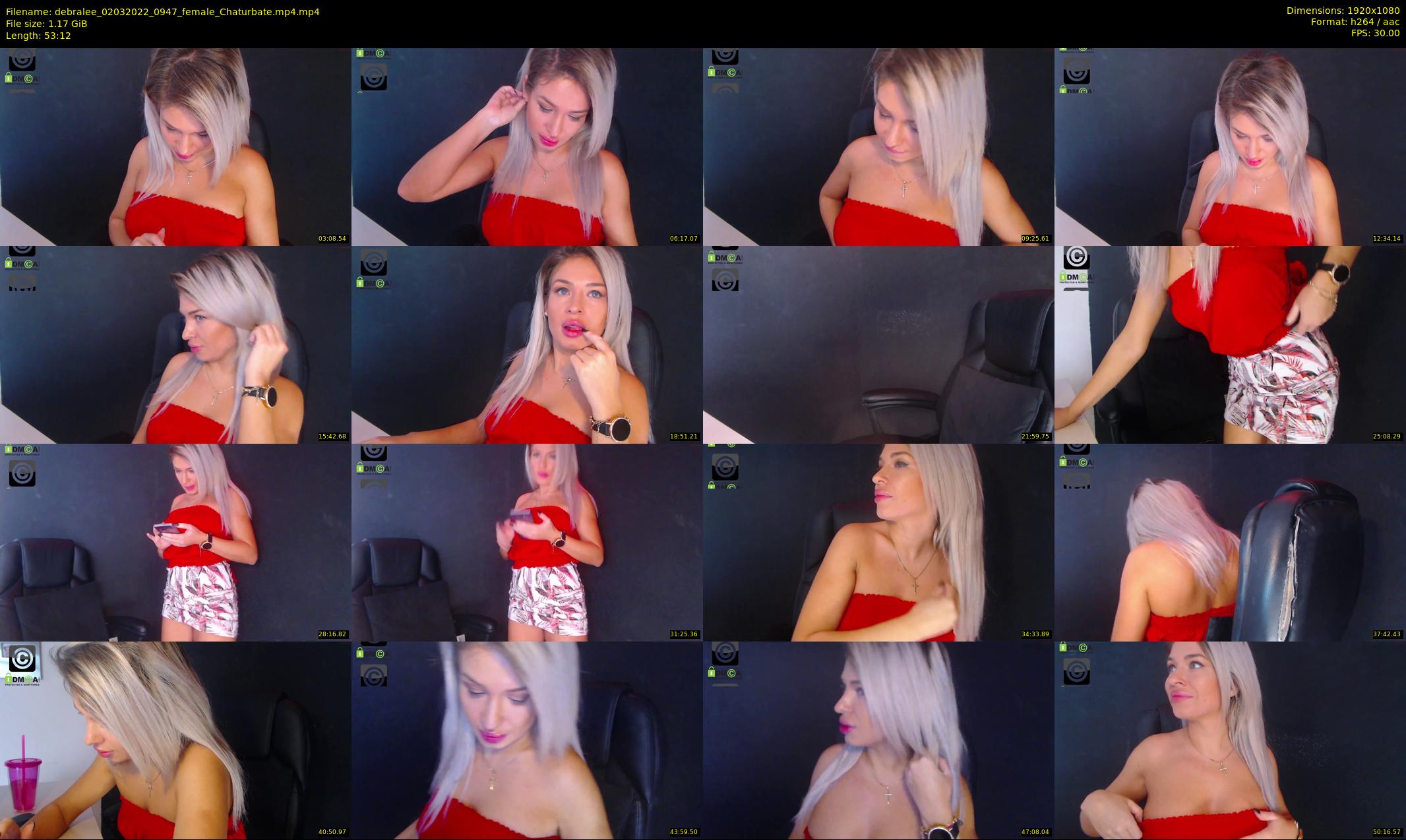 debralee — 54 minute Chaturbate female cam show recording, 1080p, Mar 2, 2022
