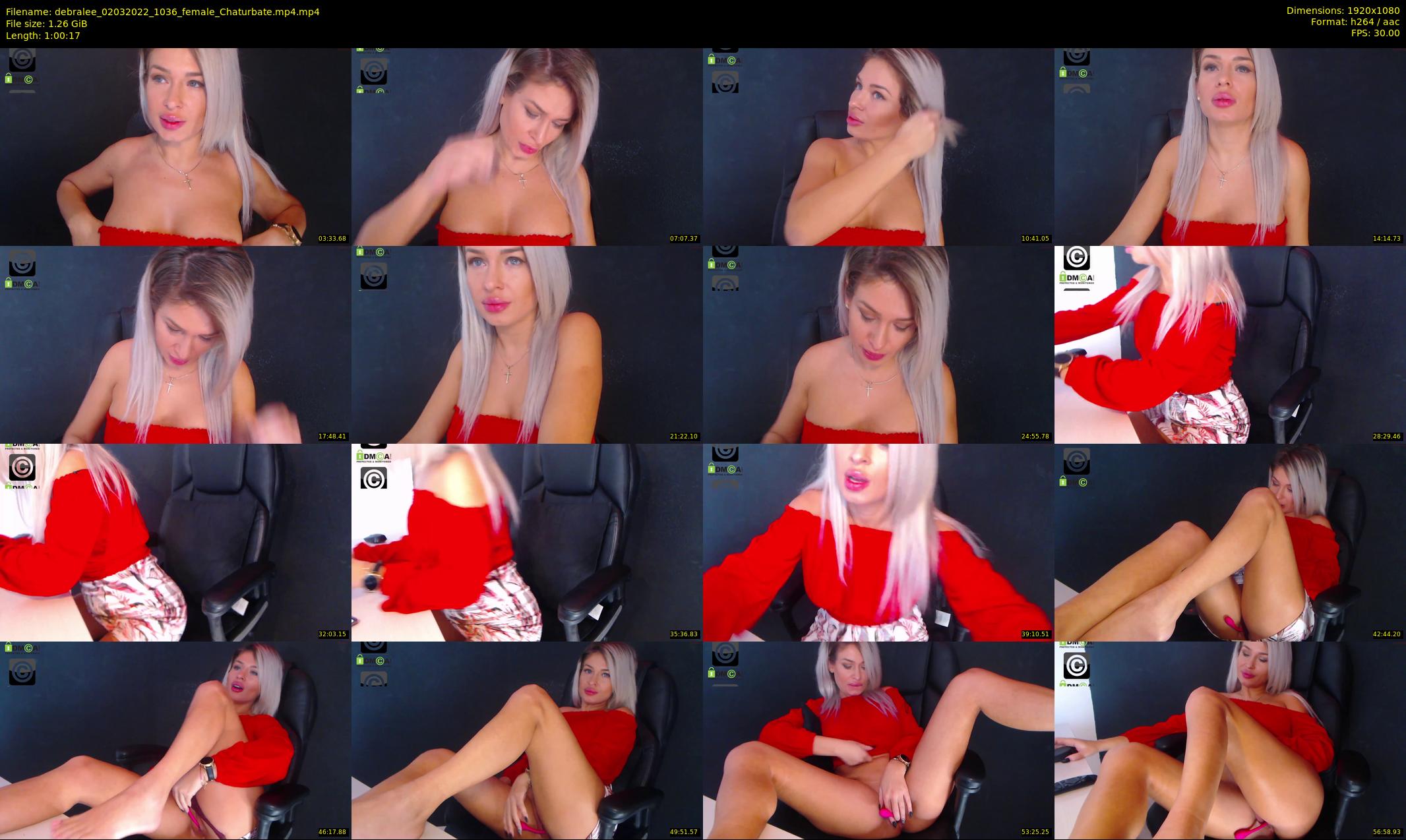 debralee — 61 minute Chaturbate female cam show recording, 1080p, Mar 2, 2022