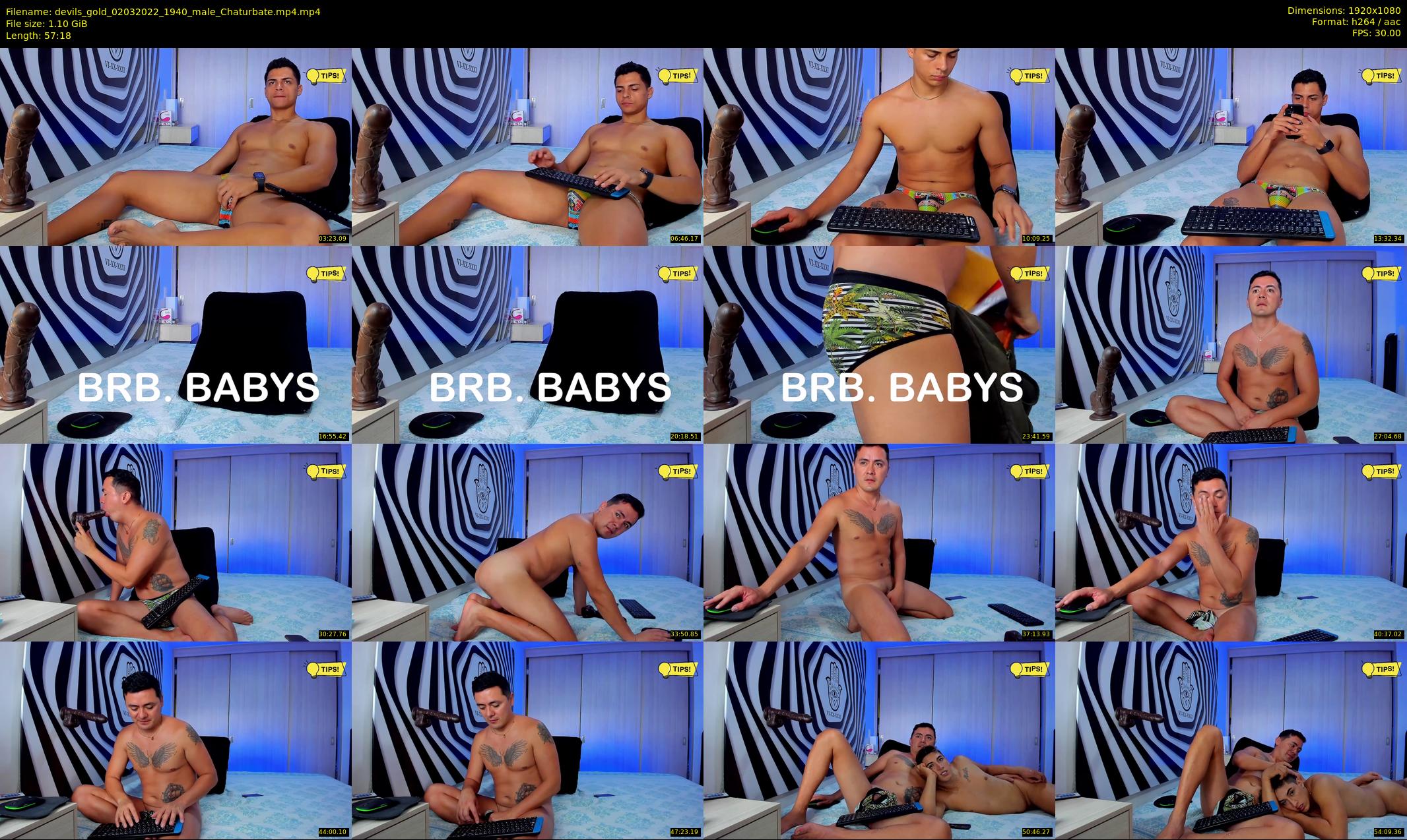 devils_gold — 58 minute Chaturbate male cam show recording, 1080p, Mar 2, 2022