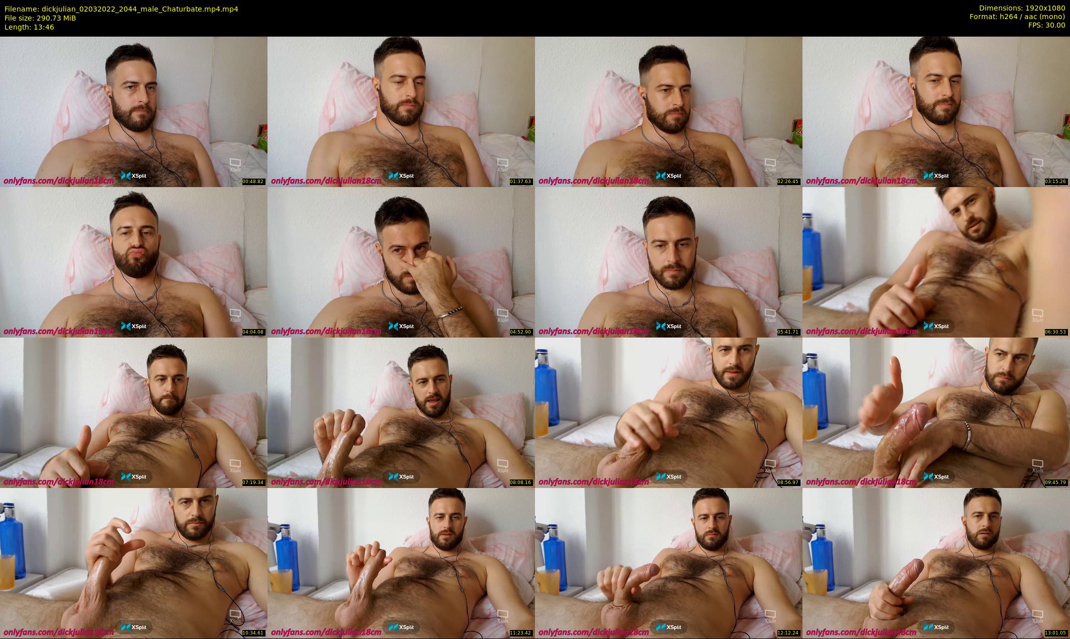 dickjulian — 14 minute Chaturbate male cam show recording, 1080p, Mar 2, 2022