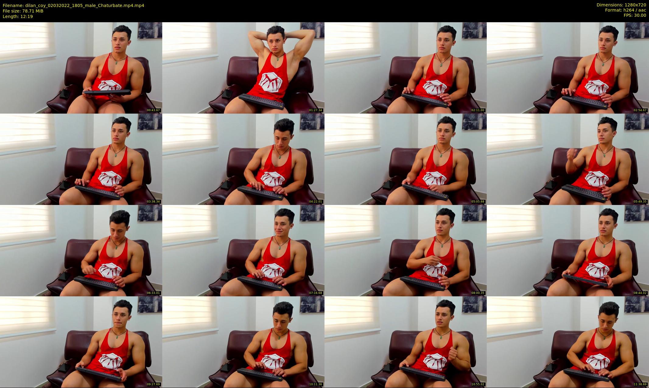 dilan_coy — 13 minute Chaturbate male cam show recording, 720p, Mar 2, 2022