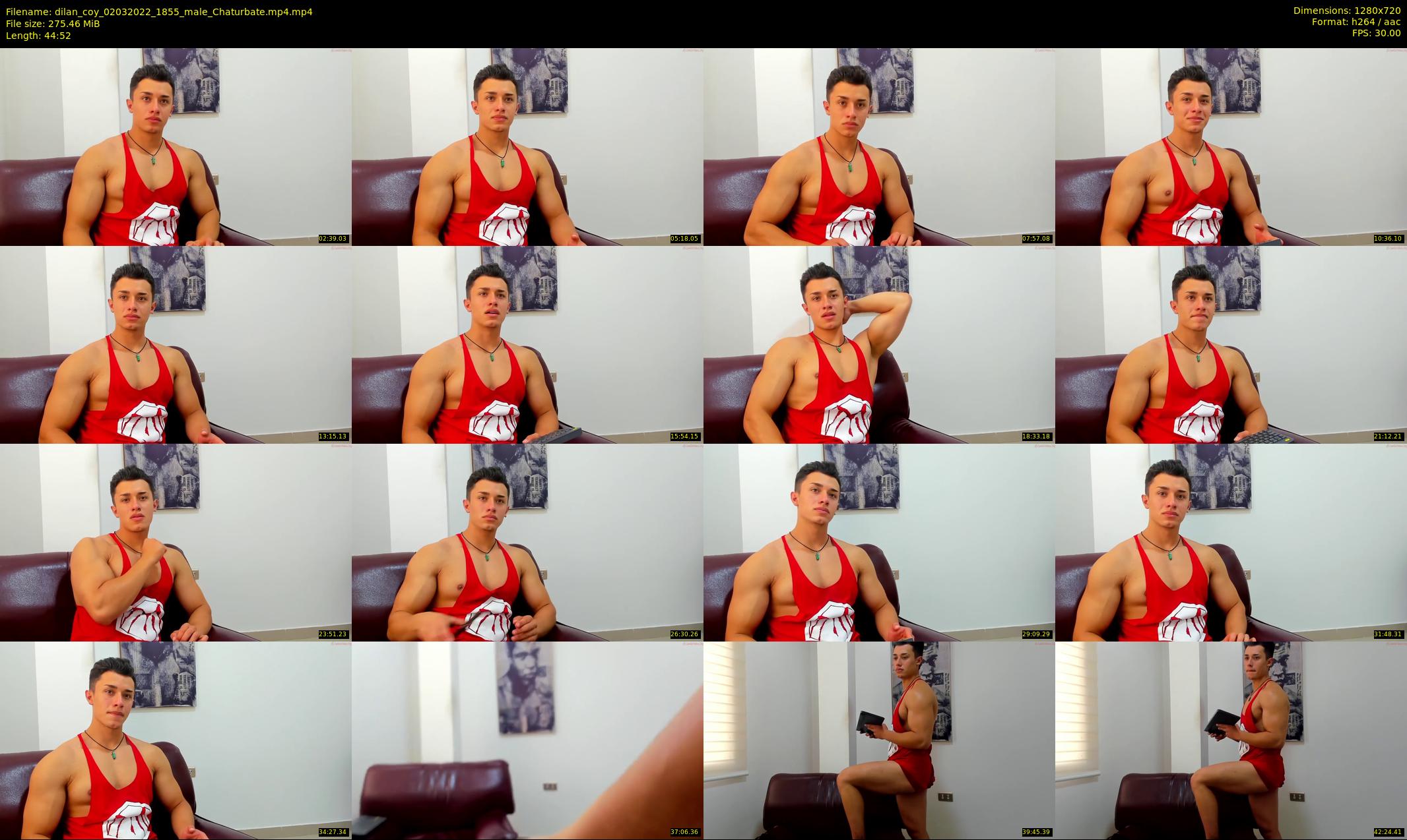 dilan_coy — 45 minute Chaturbate male cam show recording, 720p, Mar 2, 2022