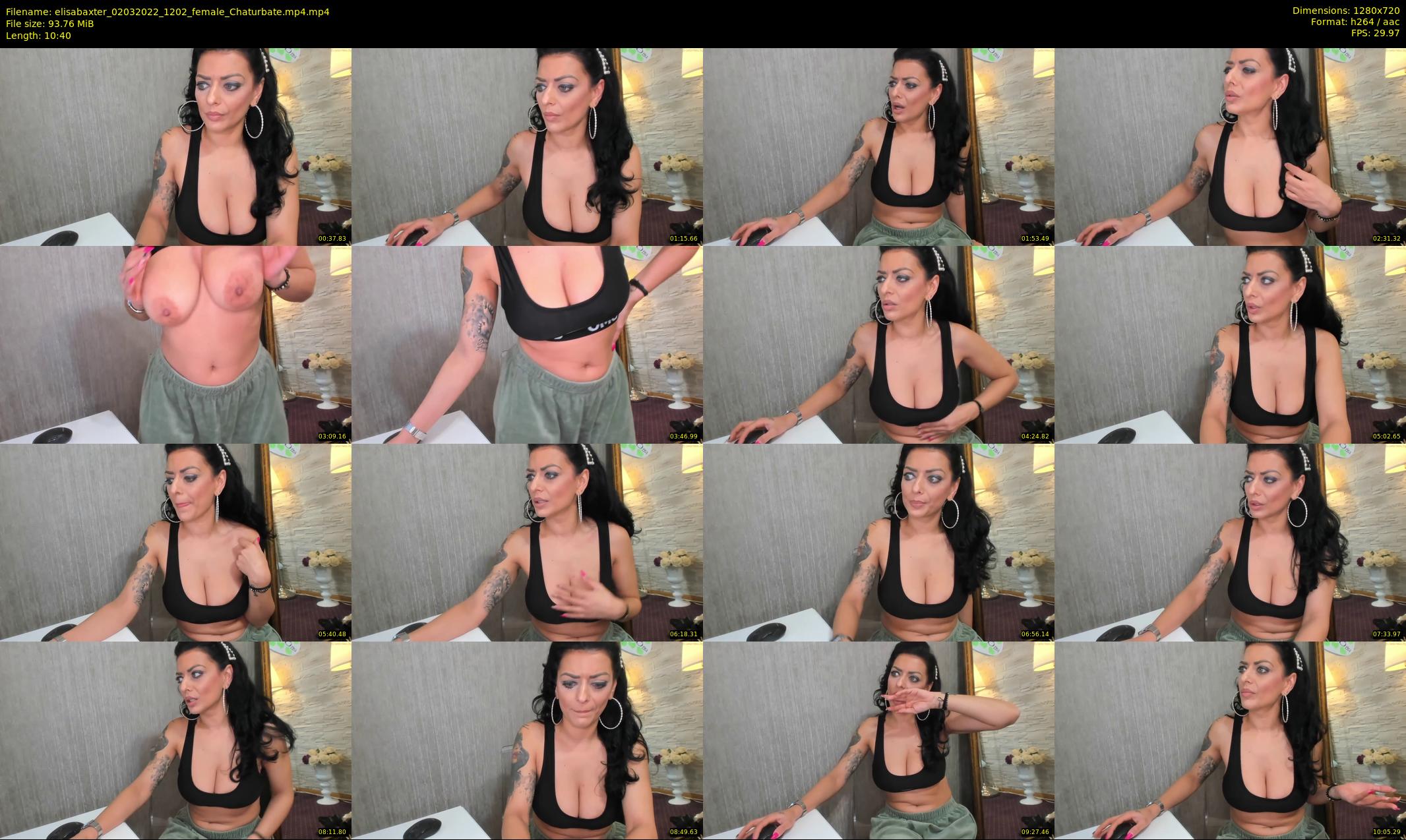 elisabaxter — 11 minute Chaturbate female cam show recording, 720p, Mar 2, 2022