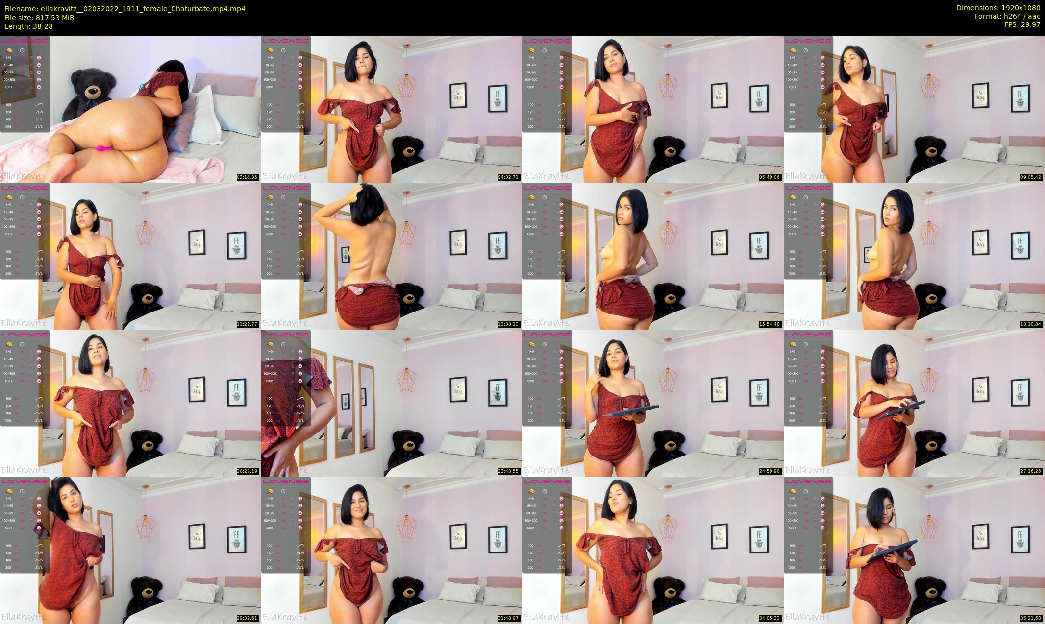 ellakravitz_ — 39 minute Chaturbate female cam show recording, 1080p, Mar 2, 2022
