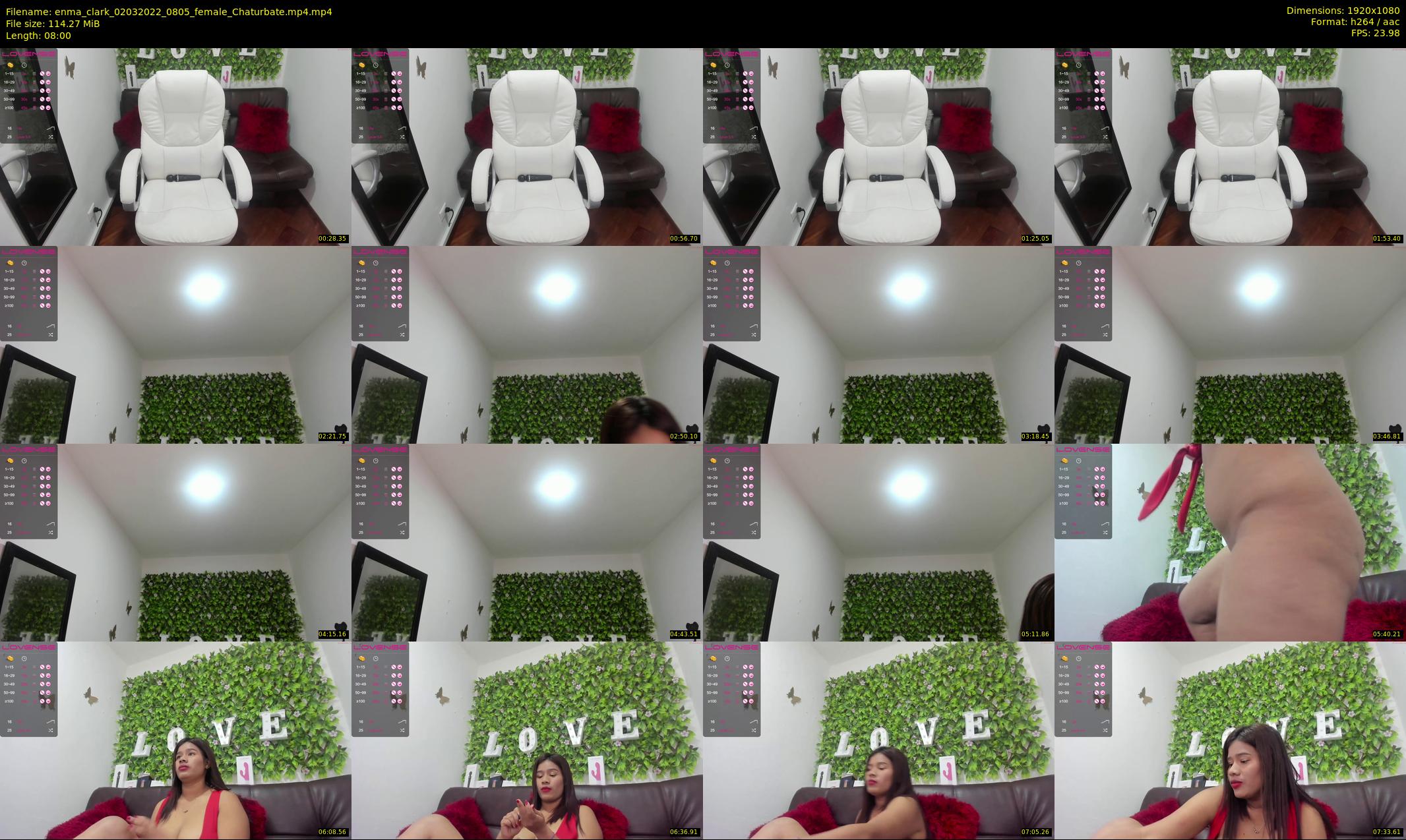 enma_clark — 8 minute Chaturbate female cam show recording, 1080p, Mar 2, 2022