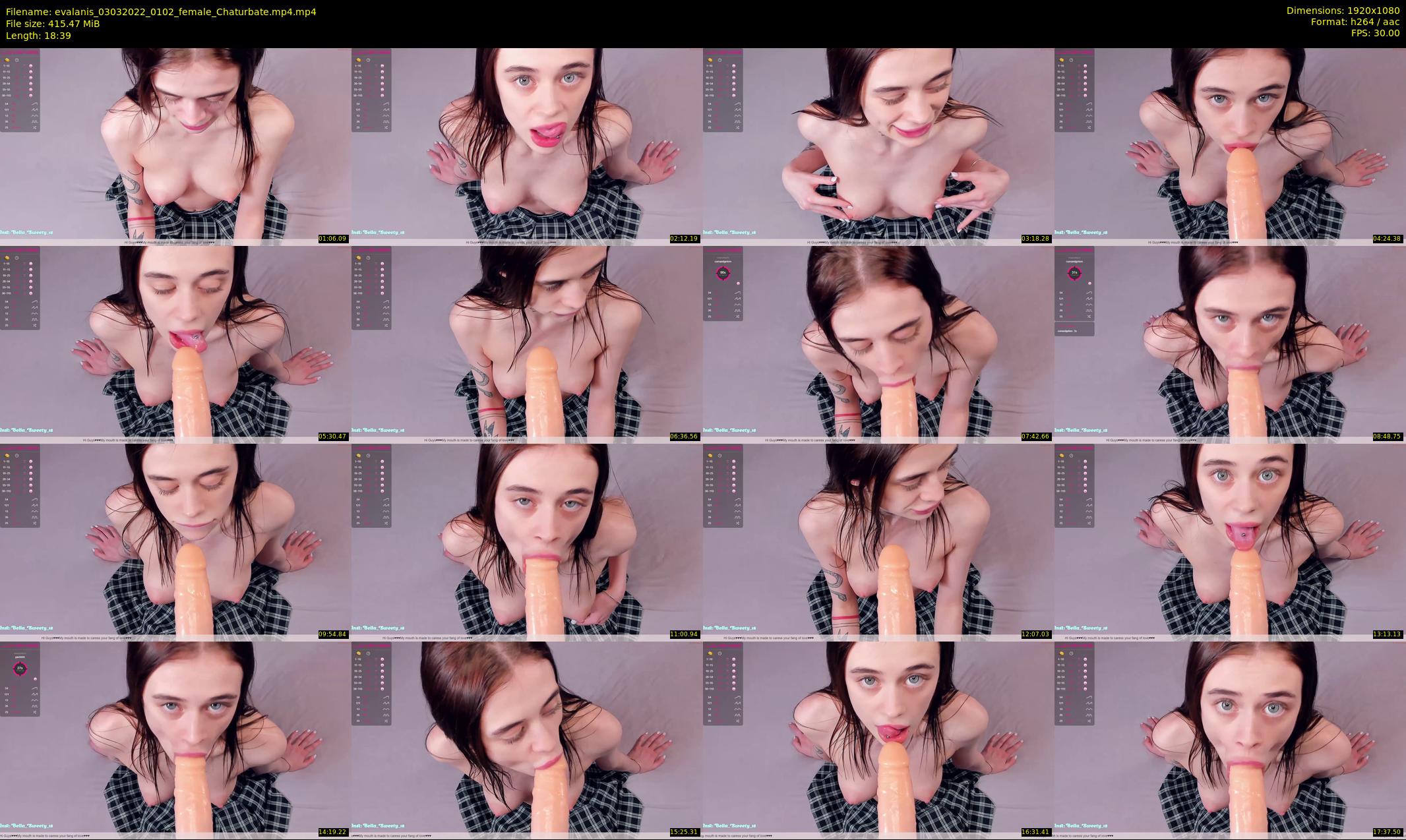 evalanis — 19 minute Chaturbate couple cam show recording, 1080p, Mar 3, 2022