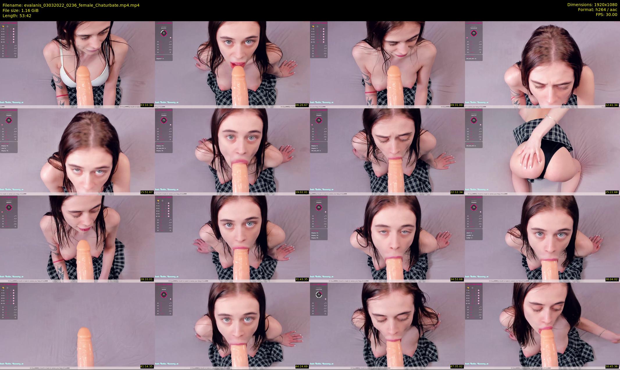 evalanis — 54 minute Chaturbate couple cam show recording, 1080p, Mar 3, 2022