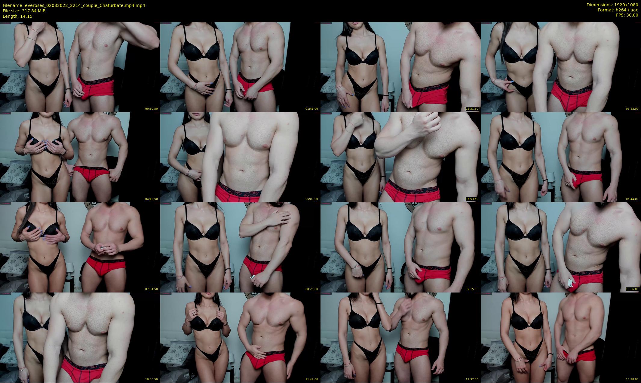 everoses — 15 minute Chaturbate couple cam show recording, 1080p, Mar 2, 2022