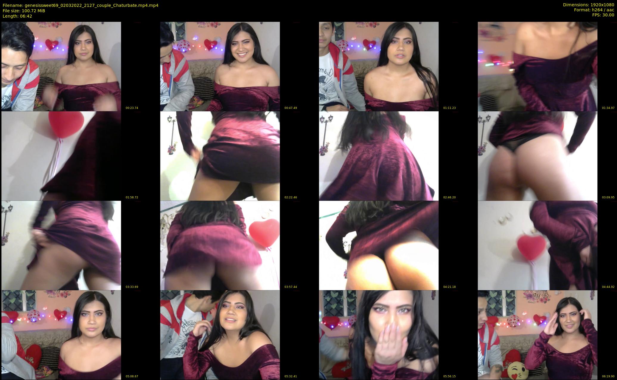 genesissweet69 — 7 minute Chaturbate couple cam show recording, 1080p, Mar 2, 2022