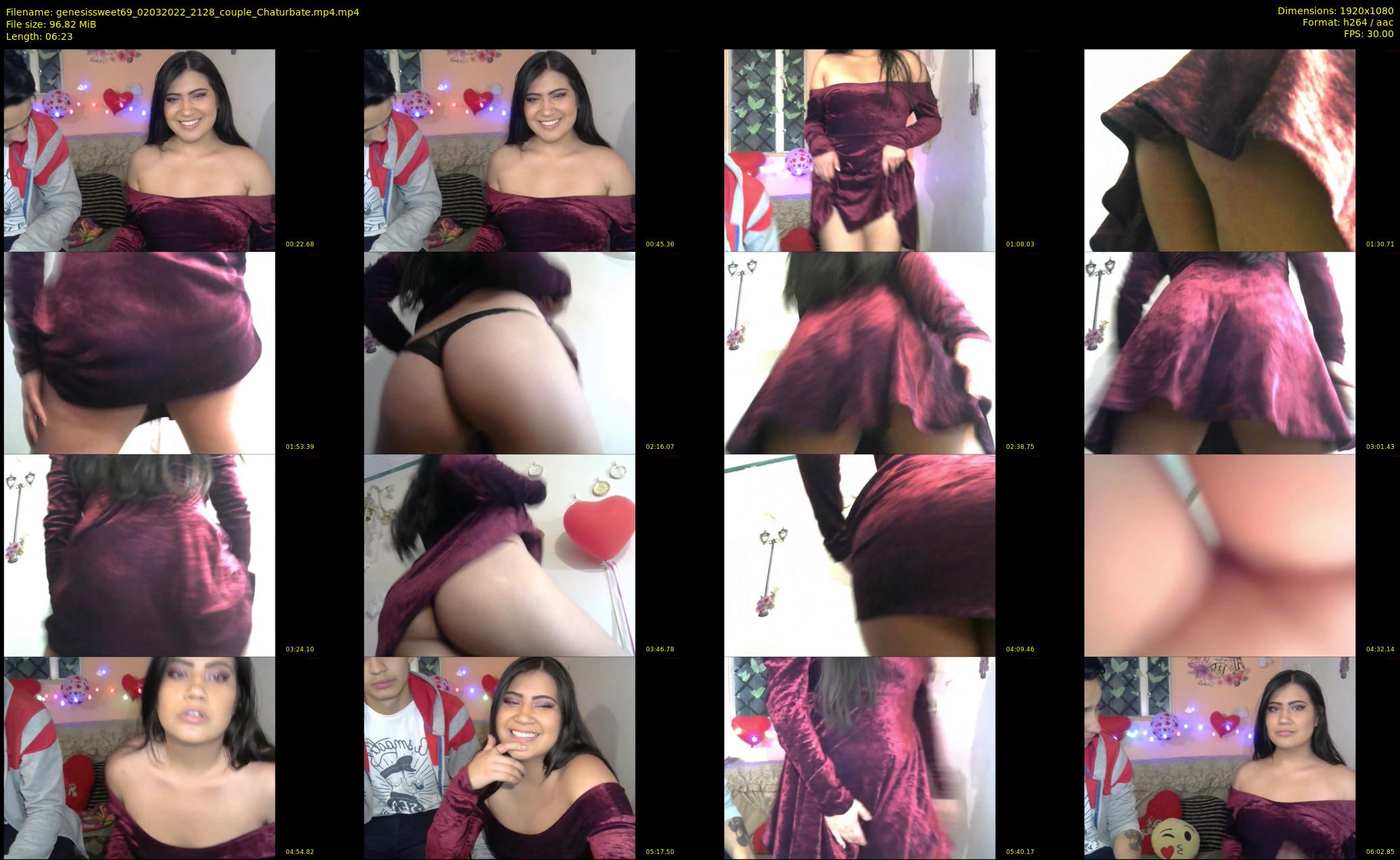 genesissweet69 — 7 minute Chaturbate couple cam show recording, 1080p, Mar 2, 2022