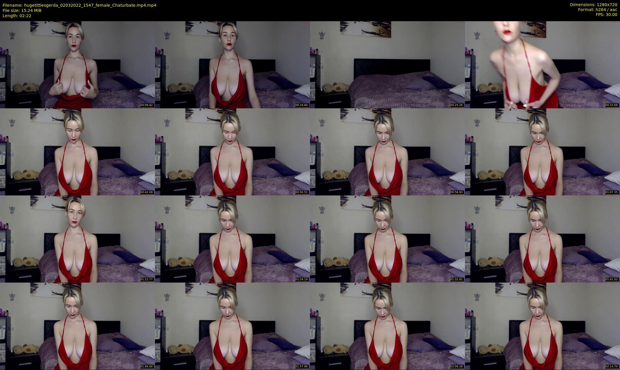 hugetittiesgerda — 3 minute Chaturbate female cam show recording, 720p, Mar 2, 2022