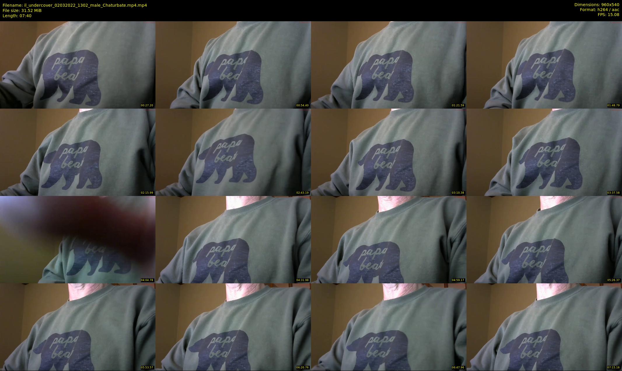il_undercover — 8 minute Chaturbate male cam show recording, 480p, Mar 2, 2022