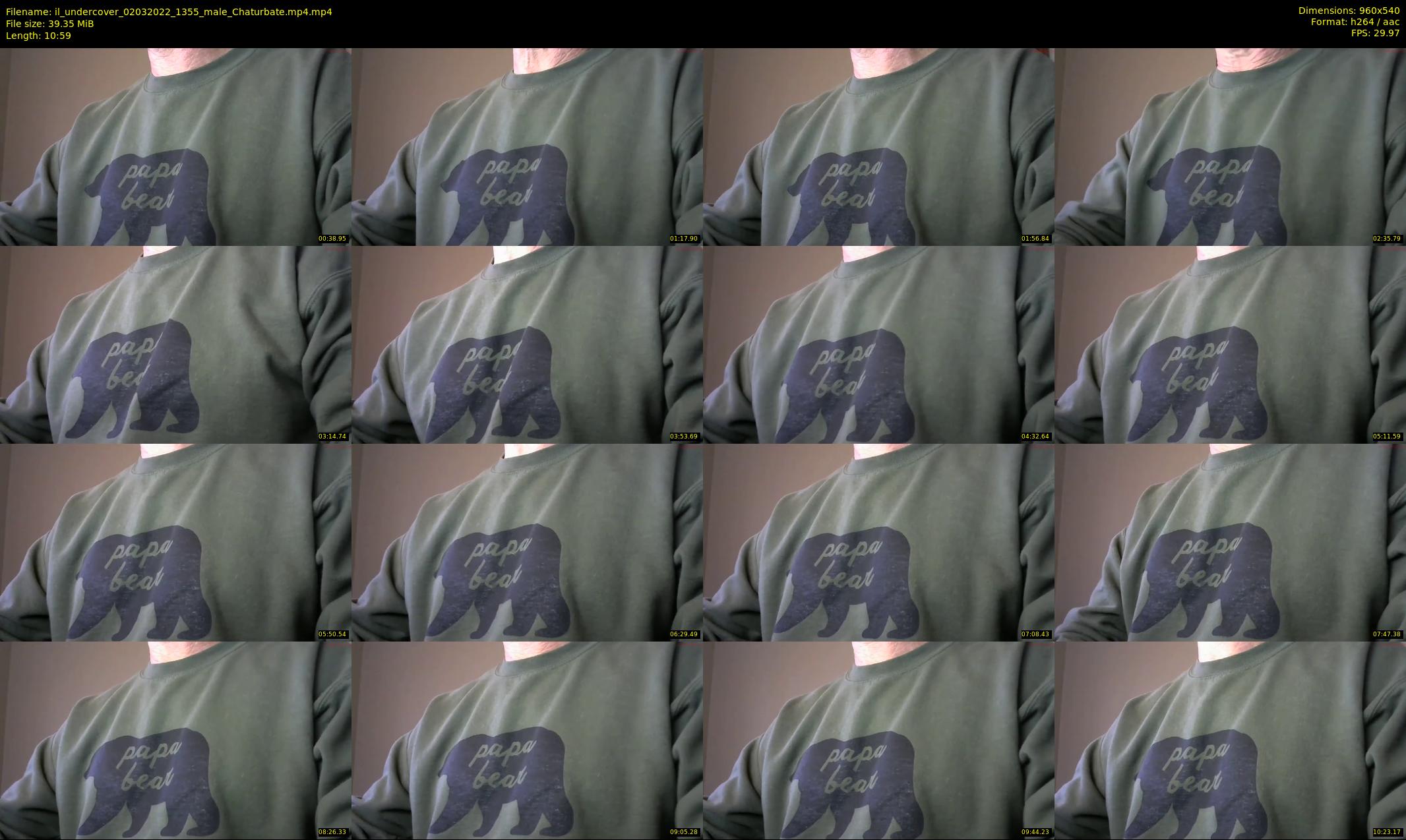 il_undercover — 11 minute Chaturbate male cam show recording, 480p, Mar 2, 2022
