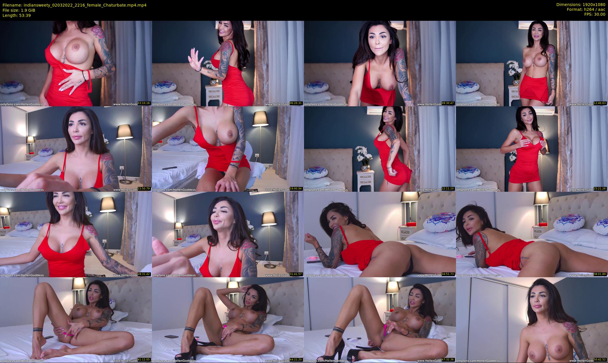 indiansweety — 54 minute Chaturbate female cam show recording, 1080p, Mar 2, 2022