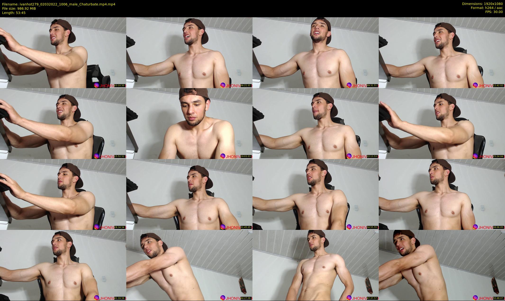 ivanhot279 — 54 minute Chaturbate male cam show recording, 1080p, Mar 2, 2022
