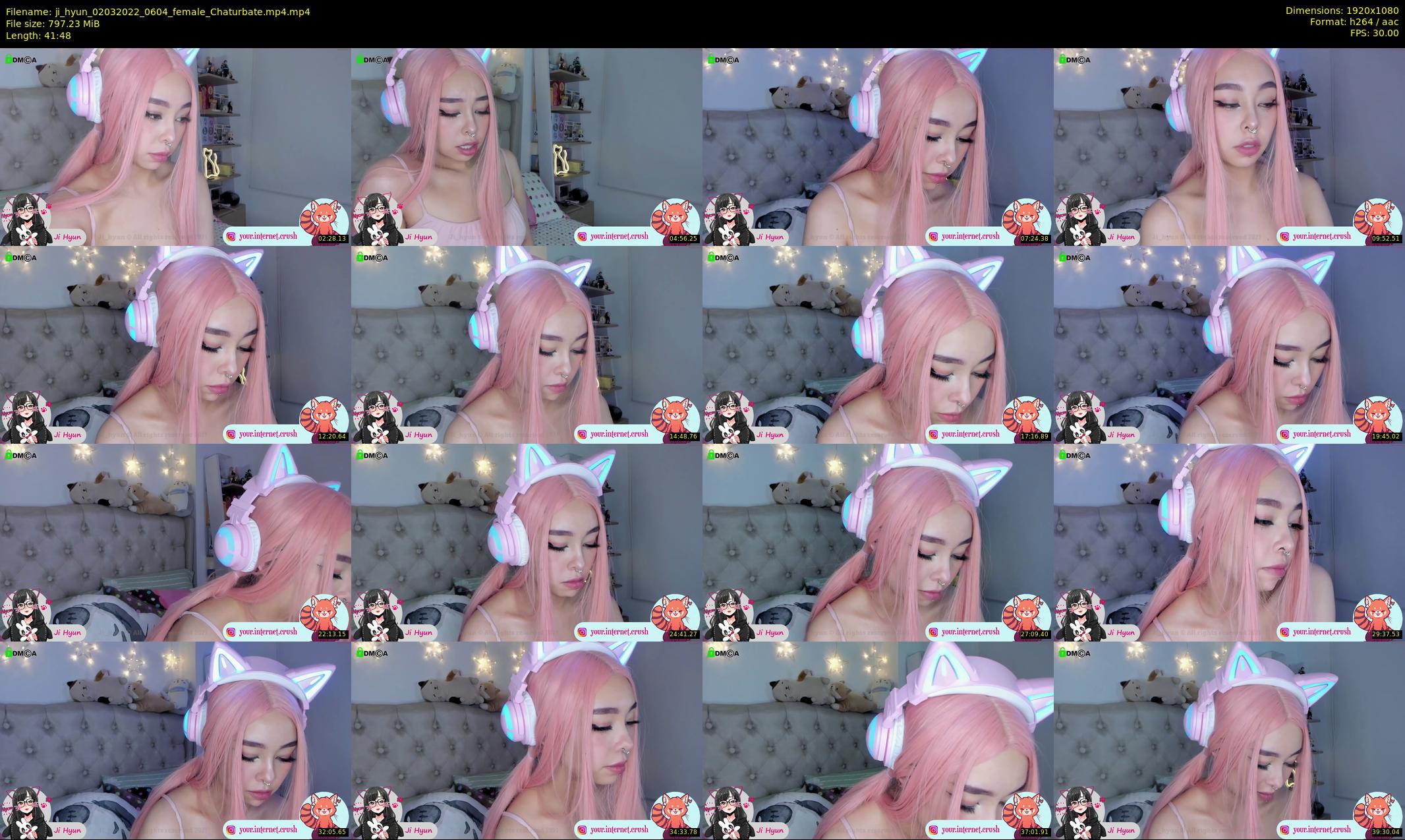 ji_hyun — 42 minute Chaturbate female cam show recording, 1080p, Mar 2, 2022