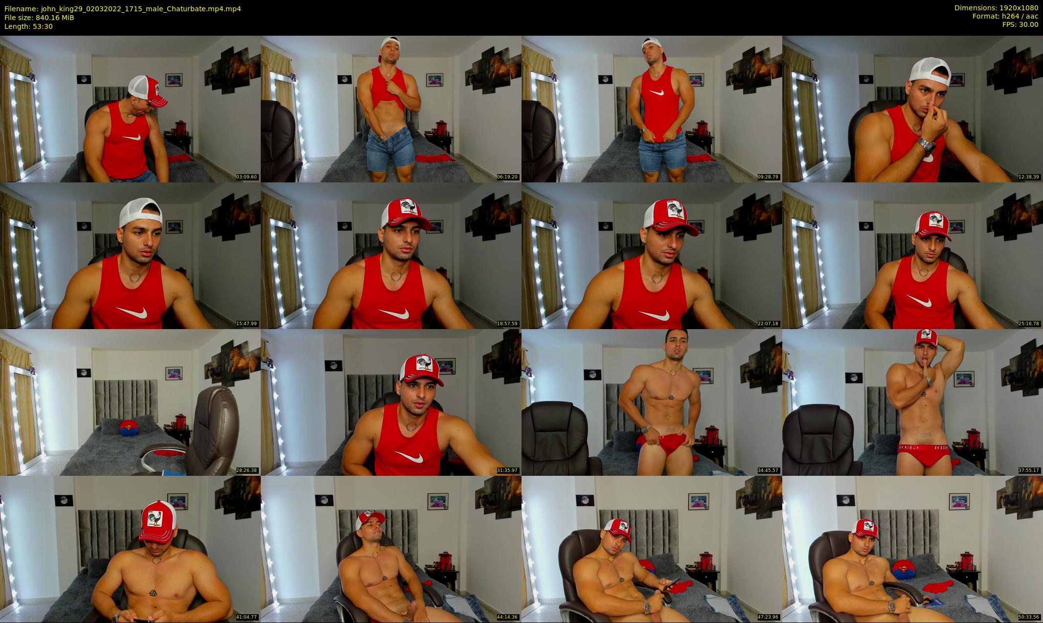 john_king29 — 54 minute Chaturbate male cam show recording, 1080p, Mar 2, 2022