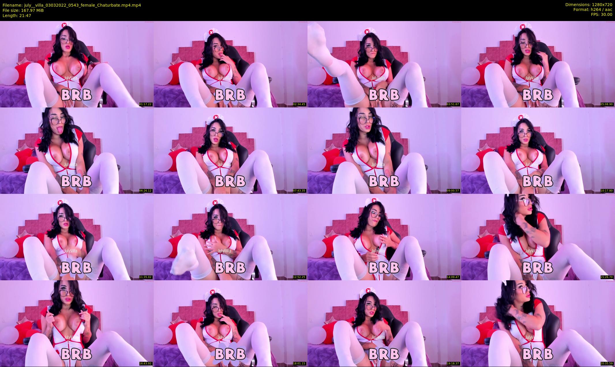 july__villa — 22 minute Chaturbate female cam show recording, 720p, Mar 3, 2022