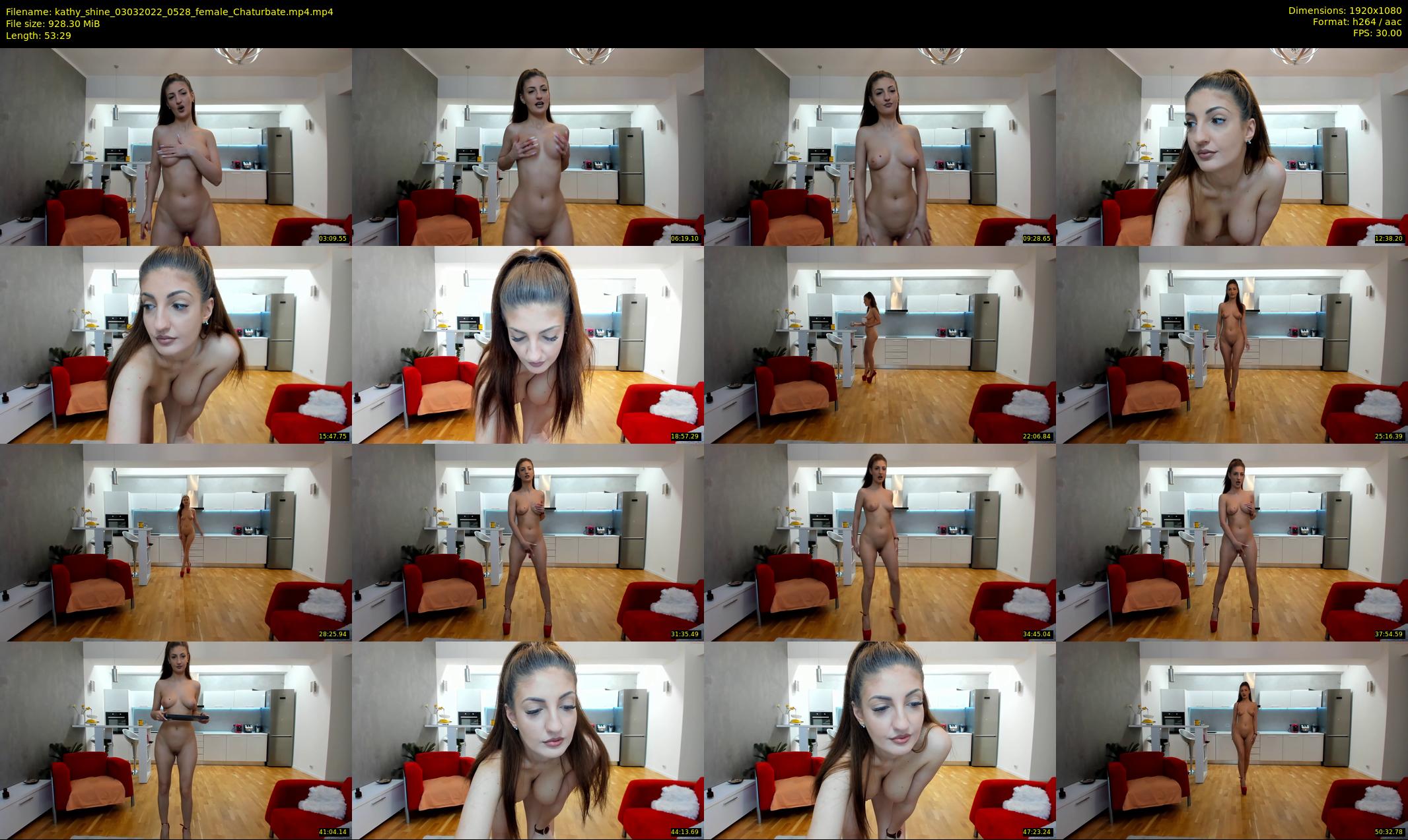 kathy_shine — 54 minute Chaturbate female cam show recording, 1080p, Mar 3, 2022