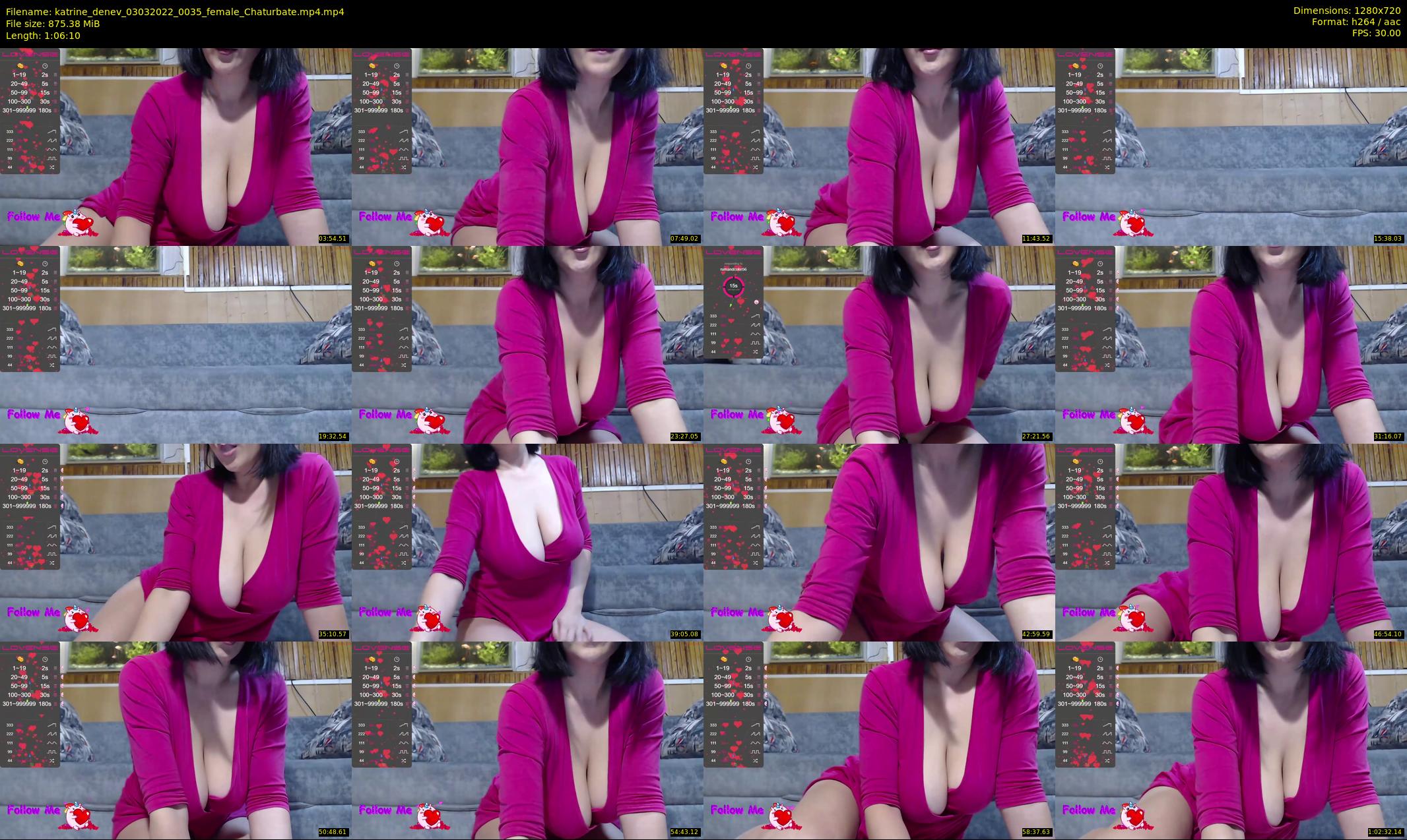 katrine_denev — 67 minute Chaturbate female cam show recording, 720p, Mar 3, 2022