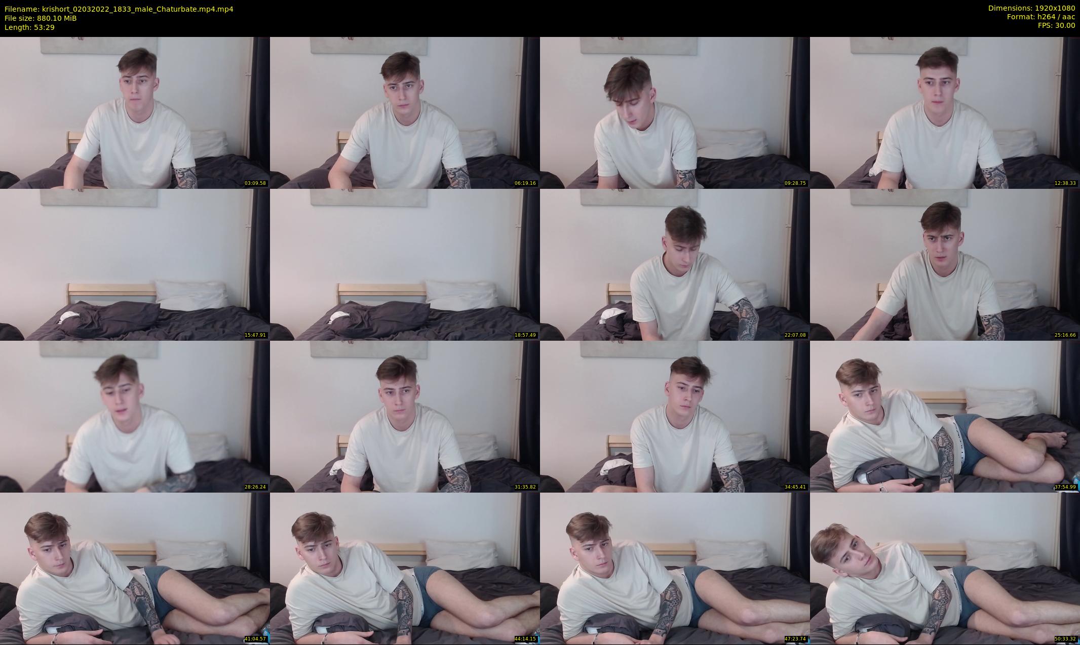 krishort — 54 minute Chaturbate male cam show recording, 1080p, Mar 2, 2022