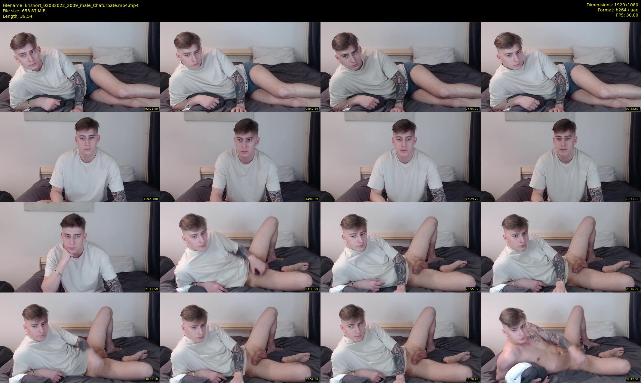 krishort — 40 minute Chaturbate male cam show recording, 1080p, Mar 2, 2022