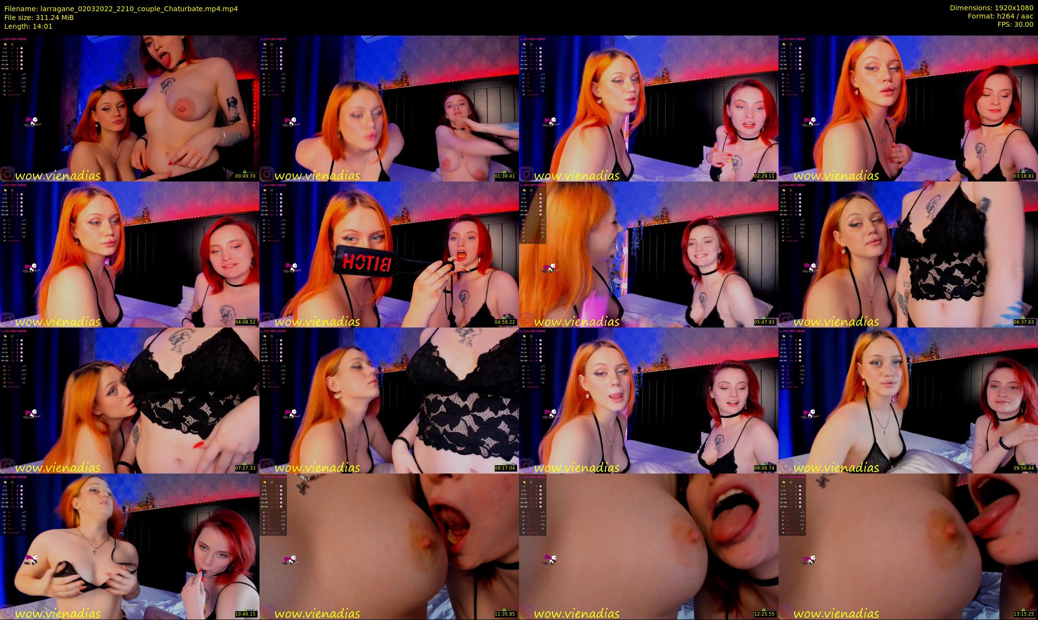 larragane — 15 minute Chaturbate couple cam show recording, 1080p, Mar 2, 2022
