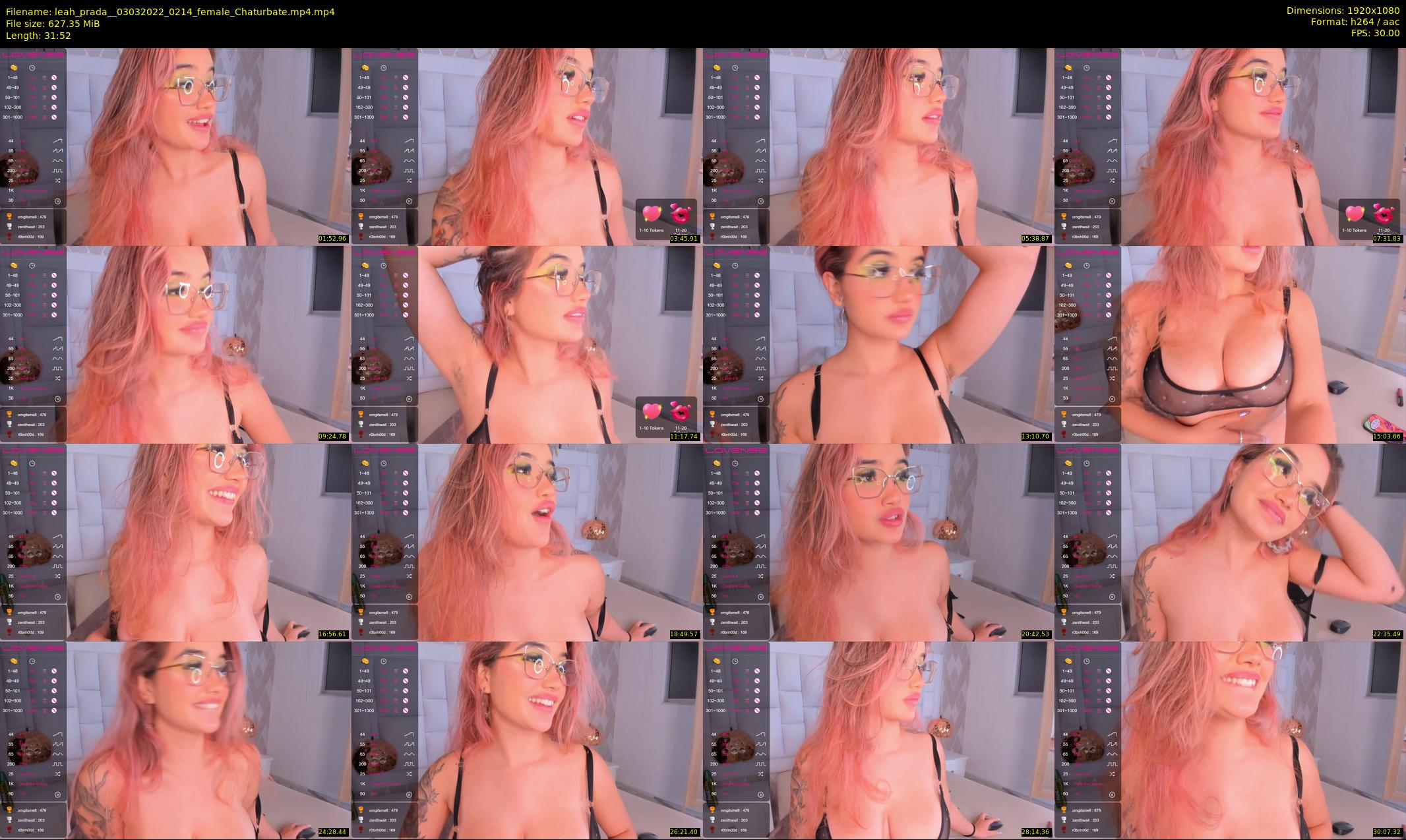 leah_prada_ — 32 minute Chaturbate female cam show recording, 1080p, Mar 3, 2022