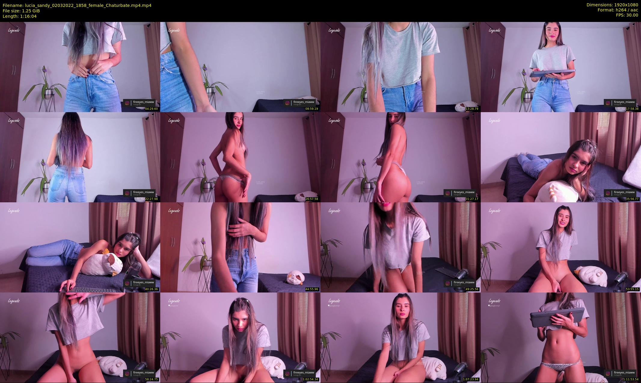 lucia_sandy — 77 minute Chaturbate female cam show recording, 1080p, Mar 2, 2022