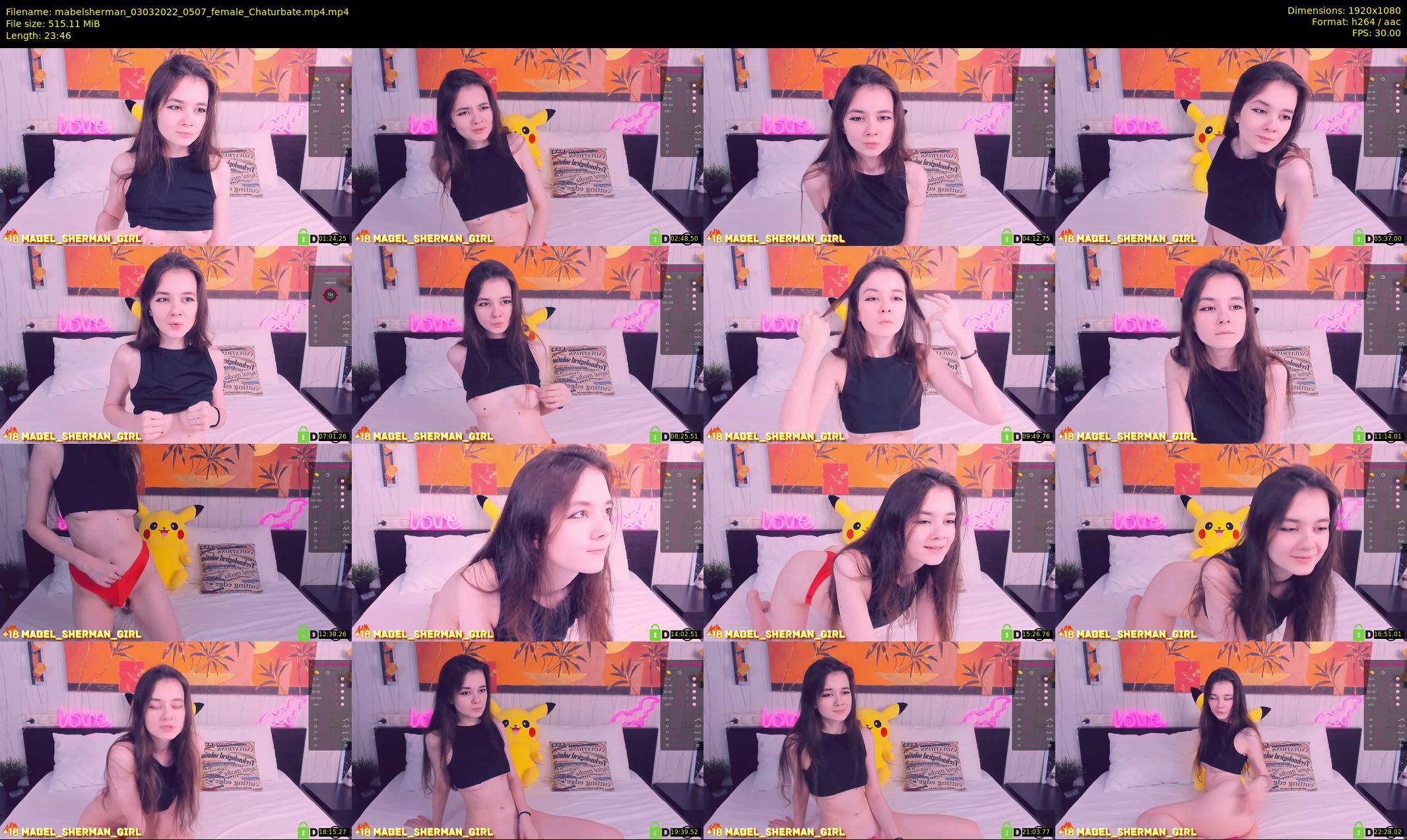 mabelsherman — 24 minute Chaturbate couple cam show recording, 1080p, Mar 3, 2022