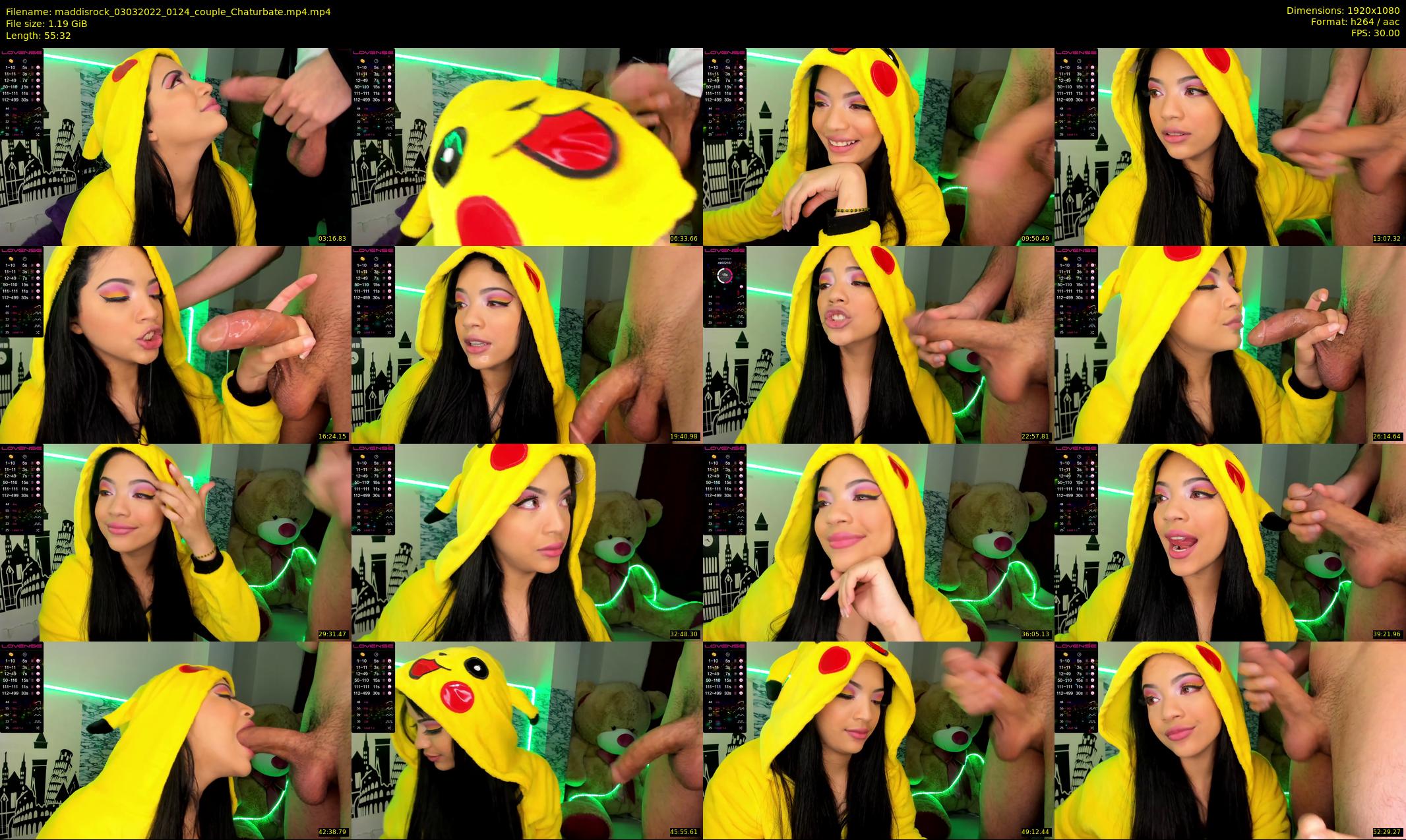 maddisrock — 56 minute Chaturbate couple cam show recording, 1080p, Mar 3, 2022