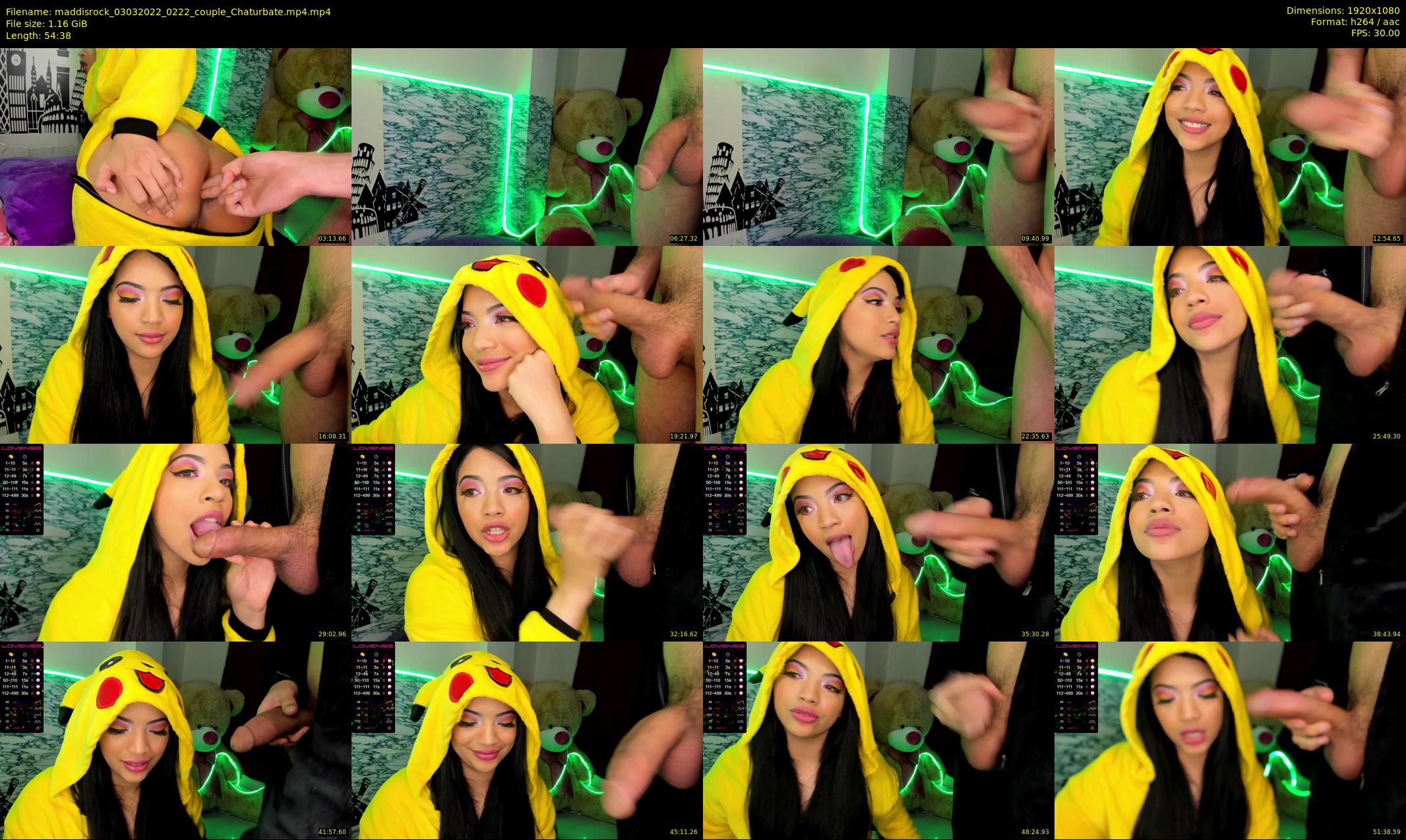 maddisrock — 55 minute Chaturbate couple cam show recording, 1080p, Mar 3, 2022