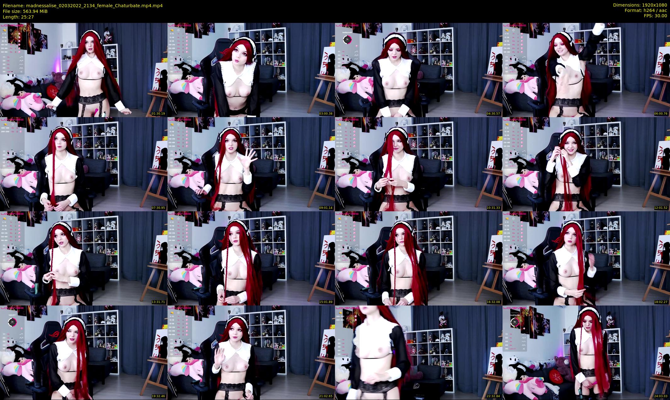 madnessalise — 26 minute Chaturbate female cam show recording, 1080p, Mar 2, 2022