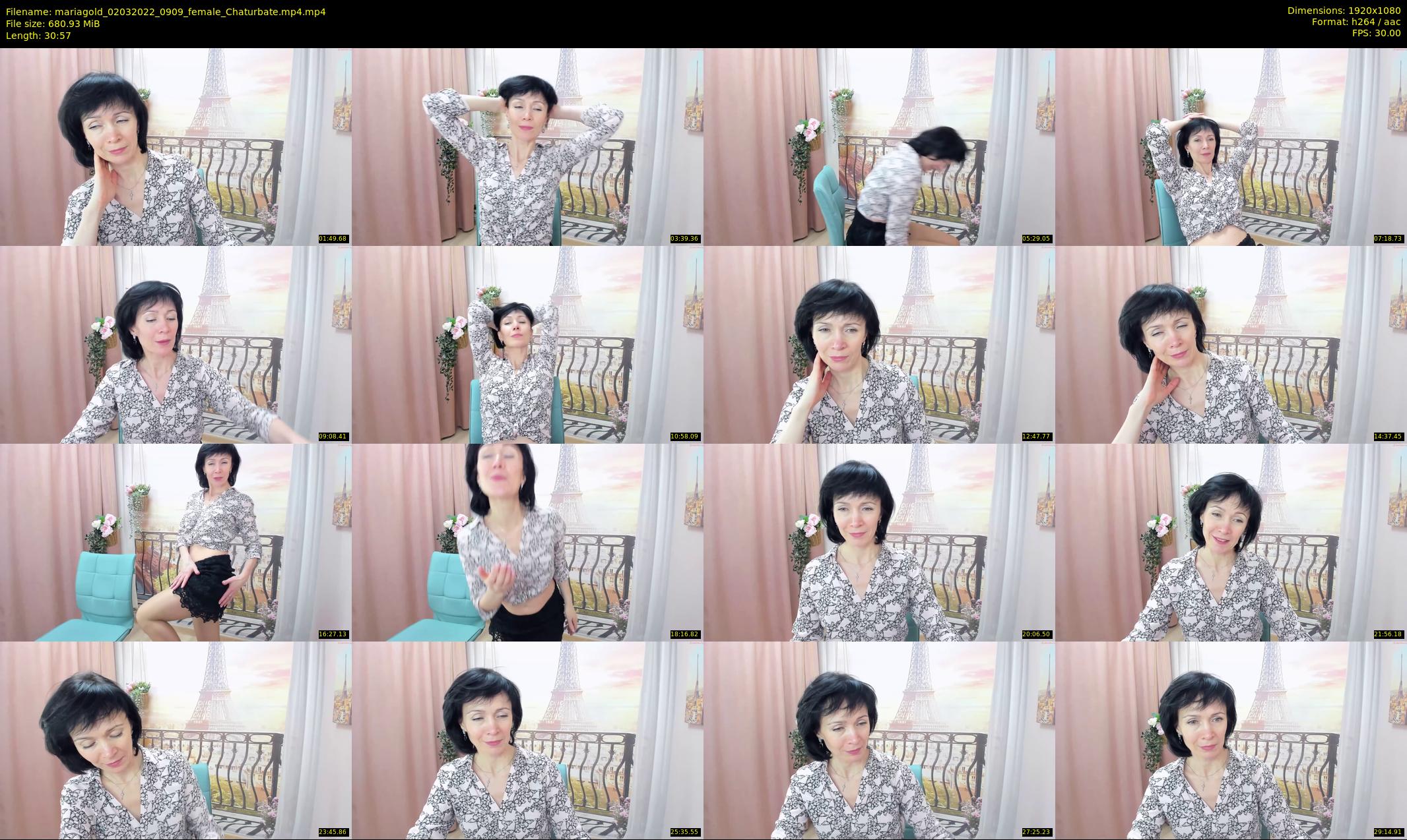mariagold — 31 minute Chaturbate female cam show recording, 1080p, Mar 2, 2022