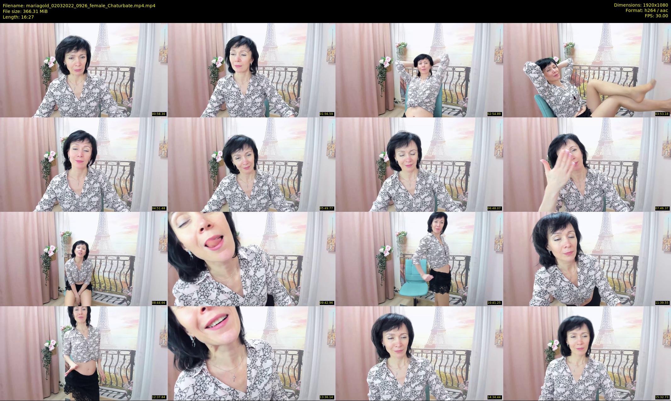 mariagold — 17 minute Chaturbate female cam show recording, 1080p, Mar 2, 2022
