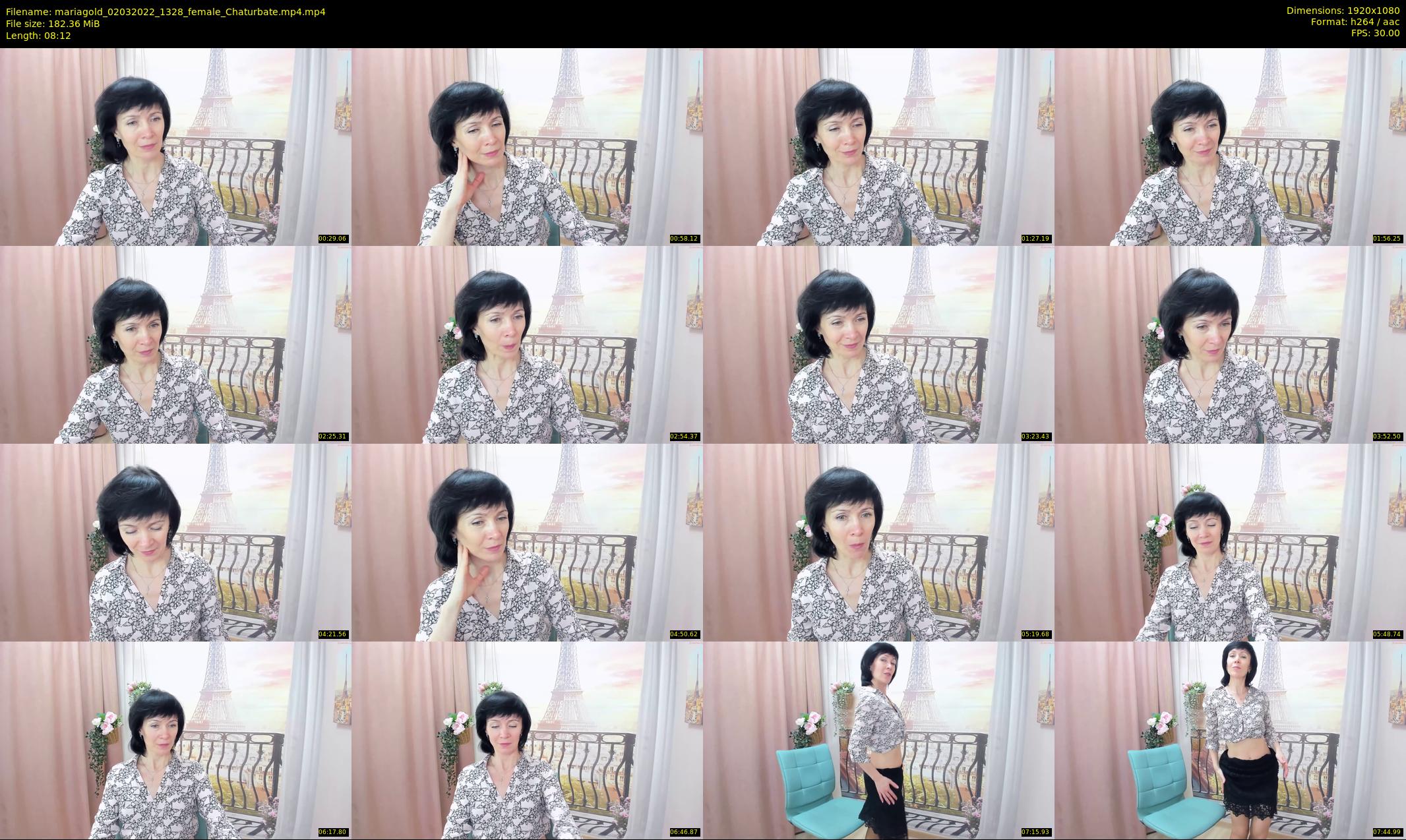 mariagold — 9 minute Chaturbate female cam show recording, 1080p, Mar 2, 2022