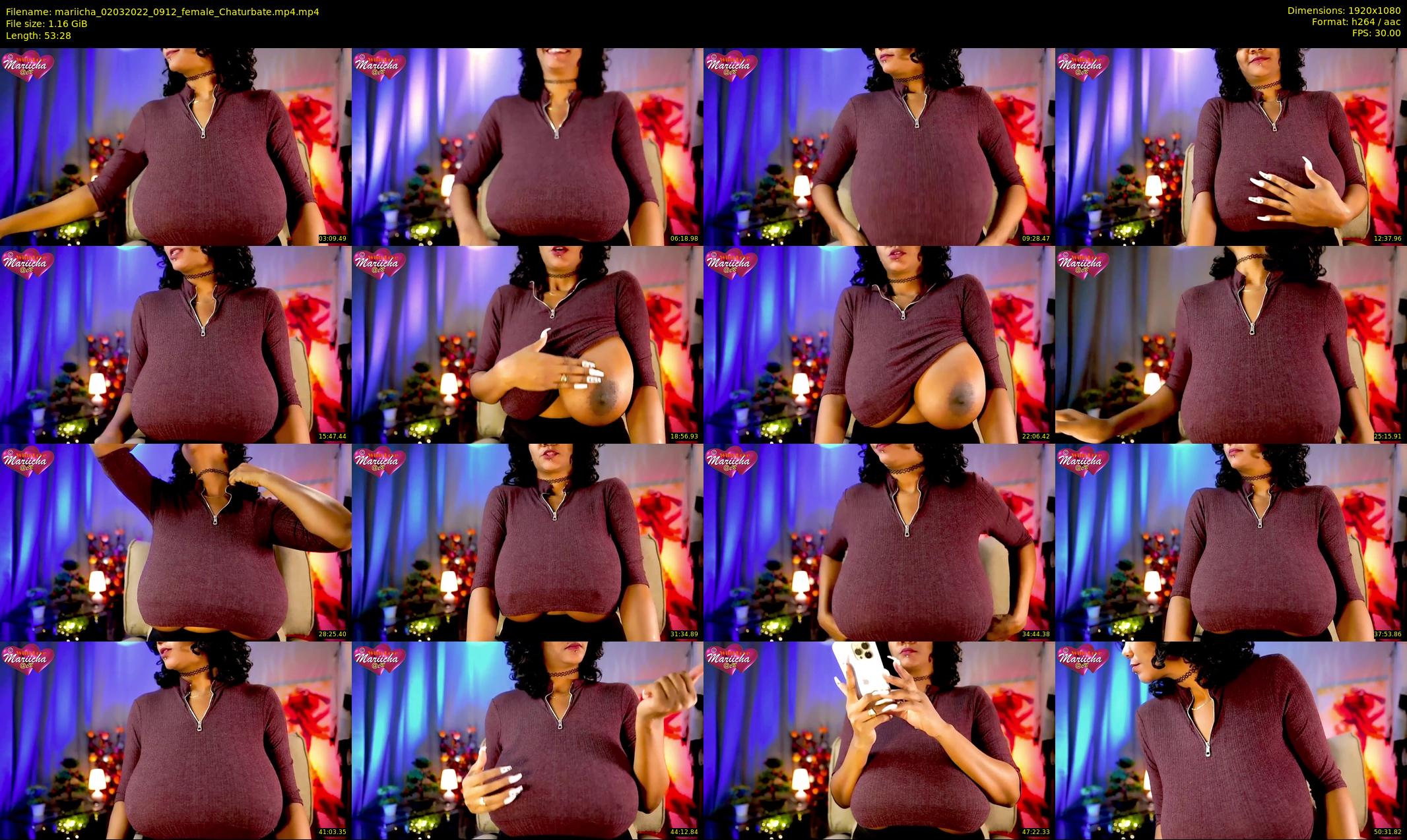 mariicha — 54 minute Chaturbate female cam show recording, 1080p, Mar 2, 2022