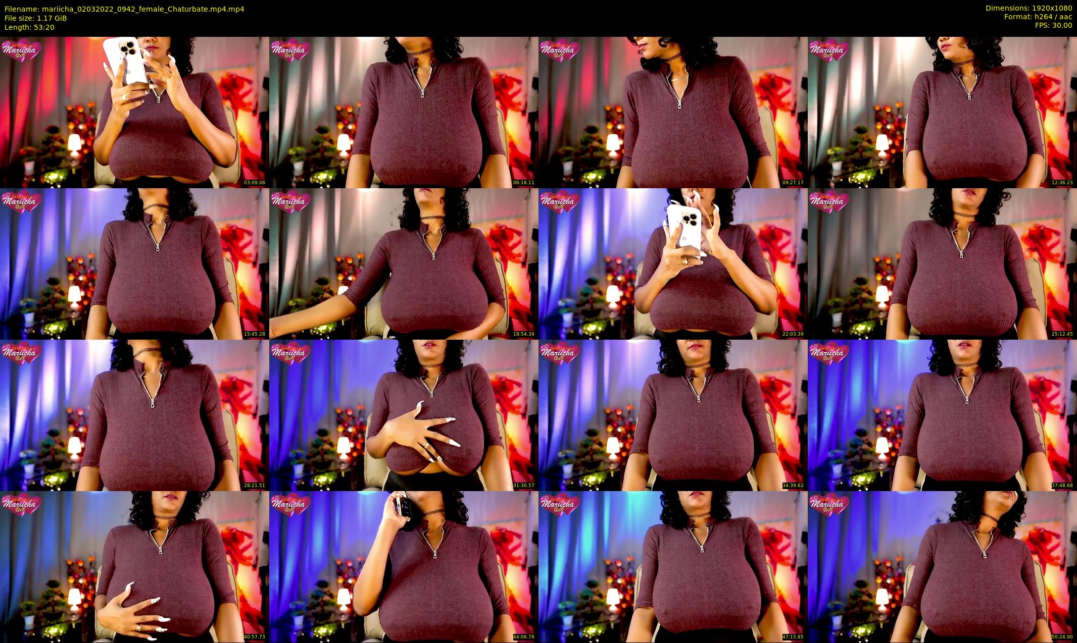 mariicha — 54 minute Chaturbate female cam show recording, 1080p, Mar 2, 2022