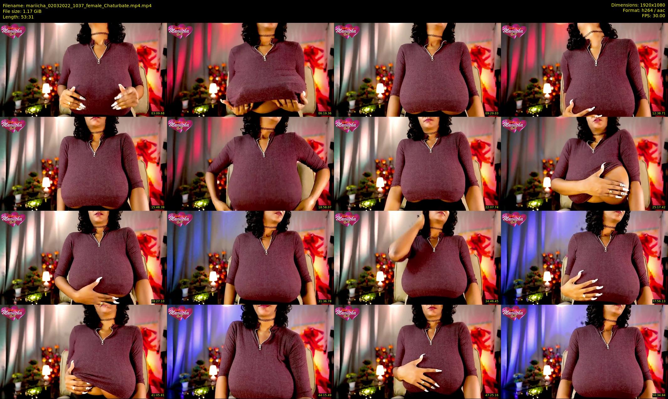 mariicha — 54 minute Chaturbate female cam show recording, 1080p, Mar 2, 2022