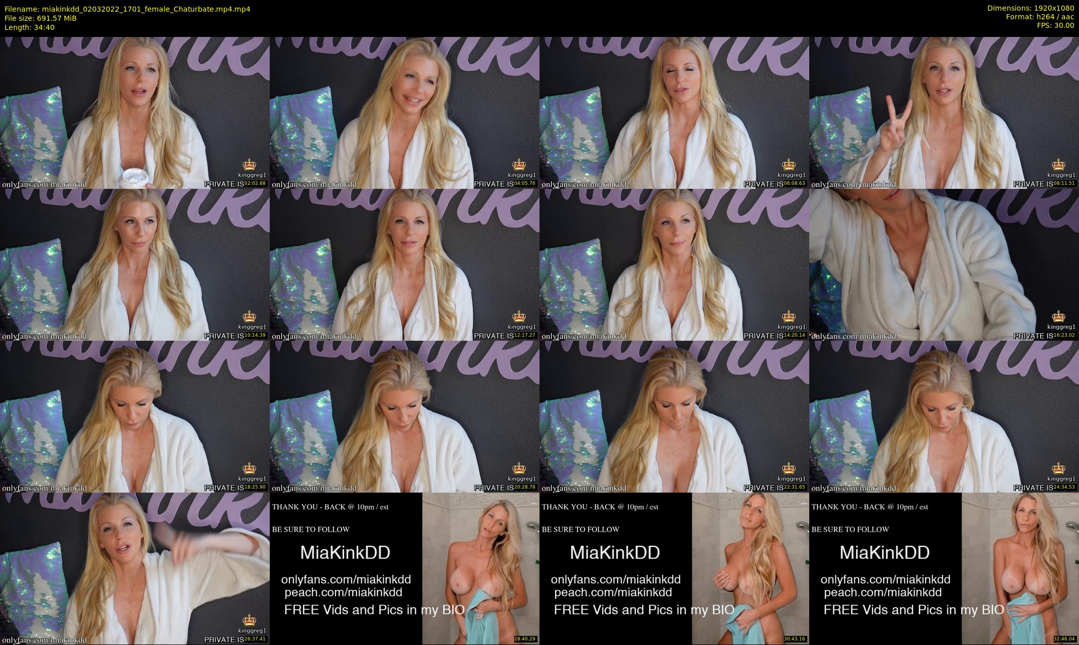 miakinkdd — 35 minute Chaturbate female cam show recording, 1080p, Mar 2, 2022