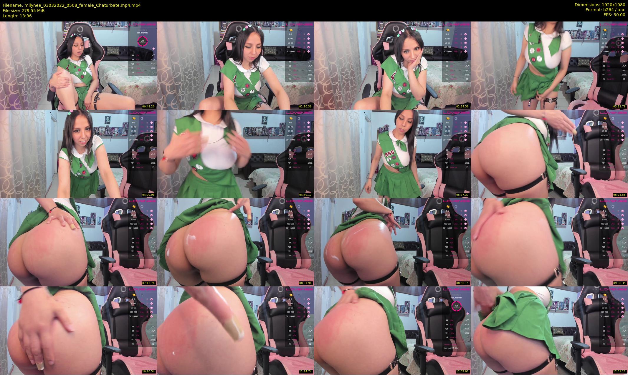 milynee — 14 minute Chaturbate female cam show recording, 1080p, Mar 3, 2022