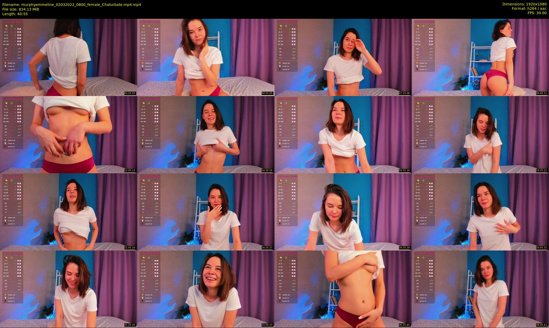 murphyemmeline — 41 minute Chaturbate female cam show recording, 1080p, Mar 2, 2022
