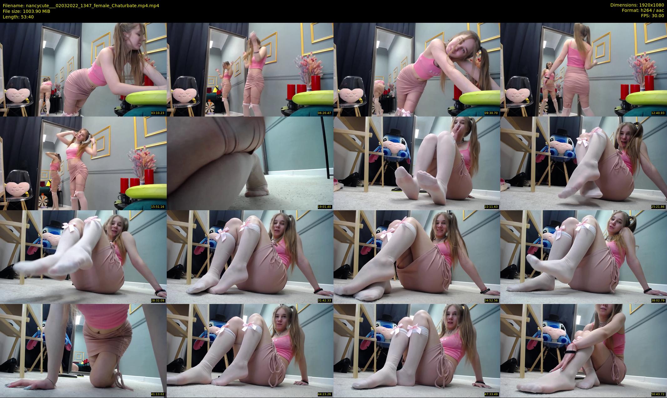 nancycute__ — 54 minute Chaturbate female cam show recording, 1080p, Mar 2, 2022